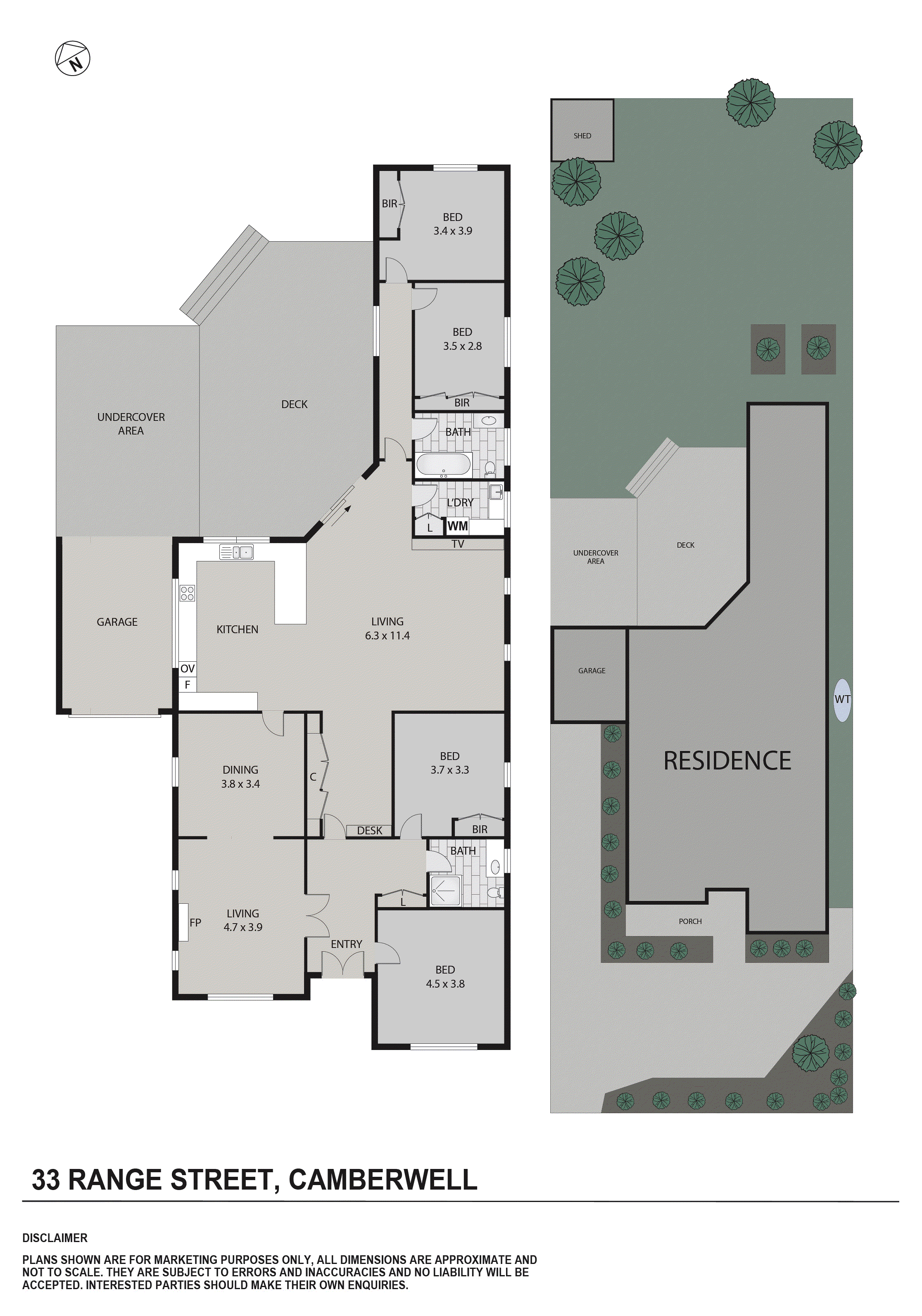 33 Range Street, Camberwell VIC 3124 - Floorplan