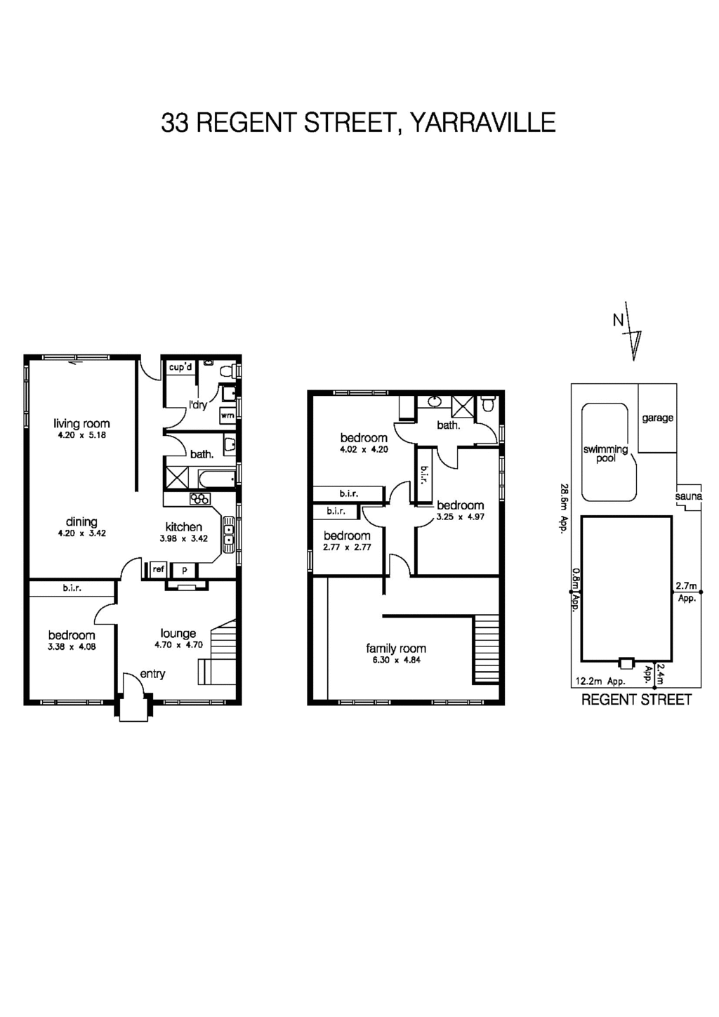 33 Regent Street, YARRAVILLE VIC 3013 - Floorplan