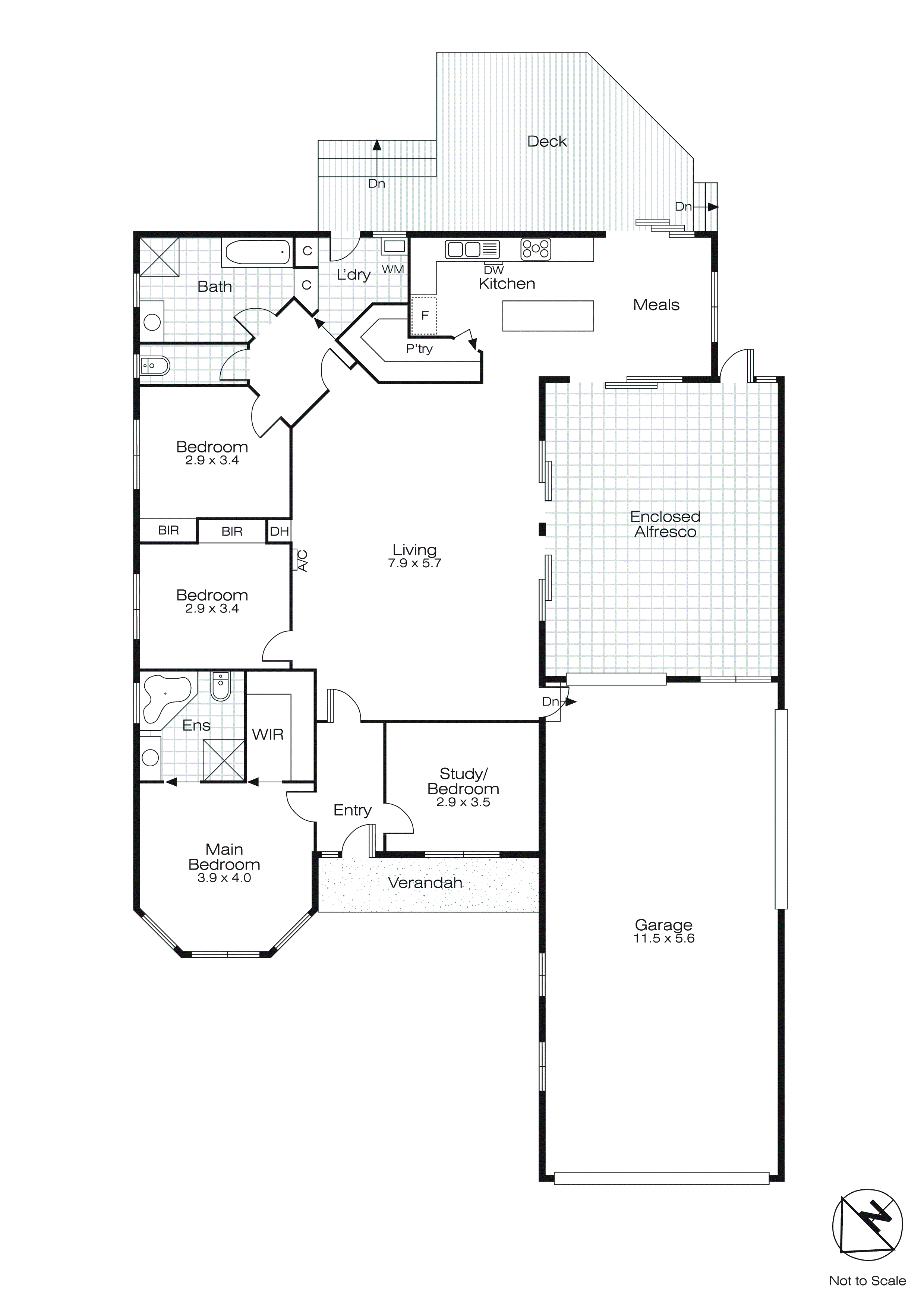 33 Rimmington Drive, Sebastopol VIC 3356 - Floorplan
