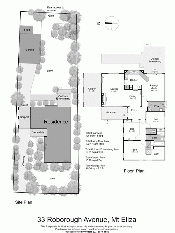 33 Roborough Avenue, MOUNT ELIZA VIC 3930 - Floorplan