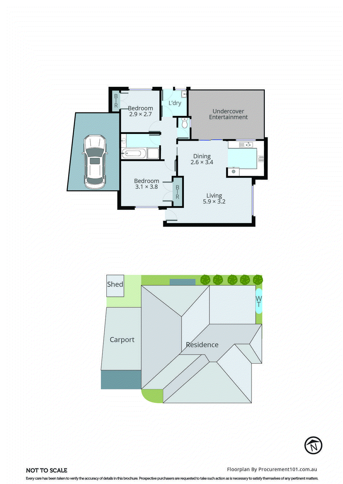 3/3 Seventh Avenue, Dandenong VIC 3175 - Floorplan
