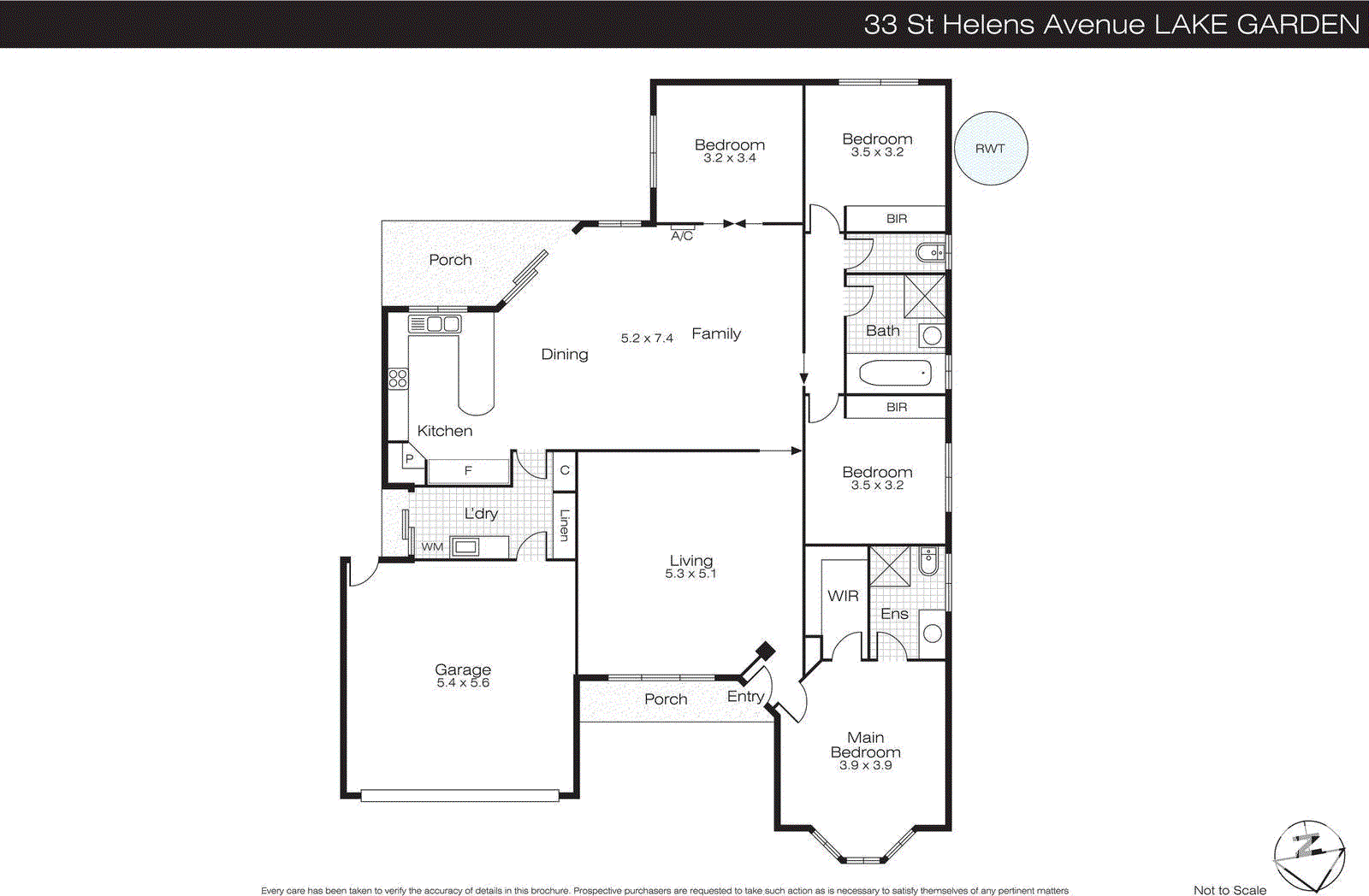 33 St Helens Avenue, Lake Gardens VIC 3355 - Floorplan