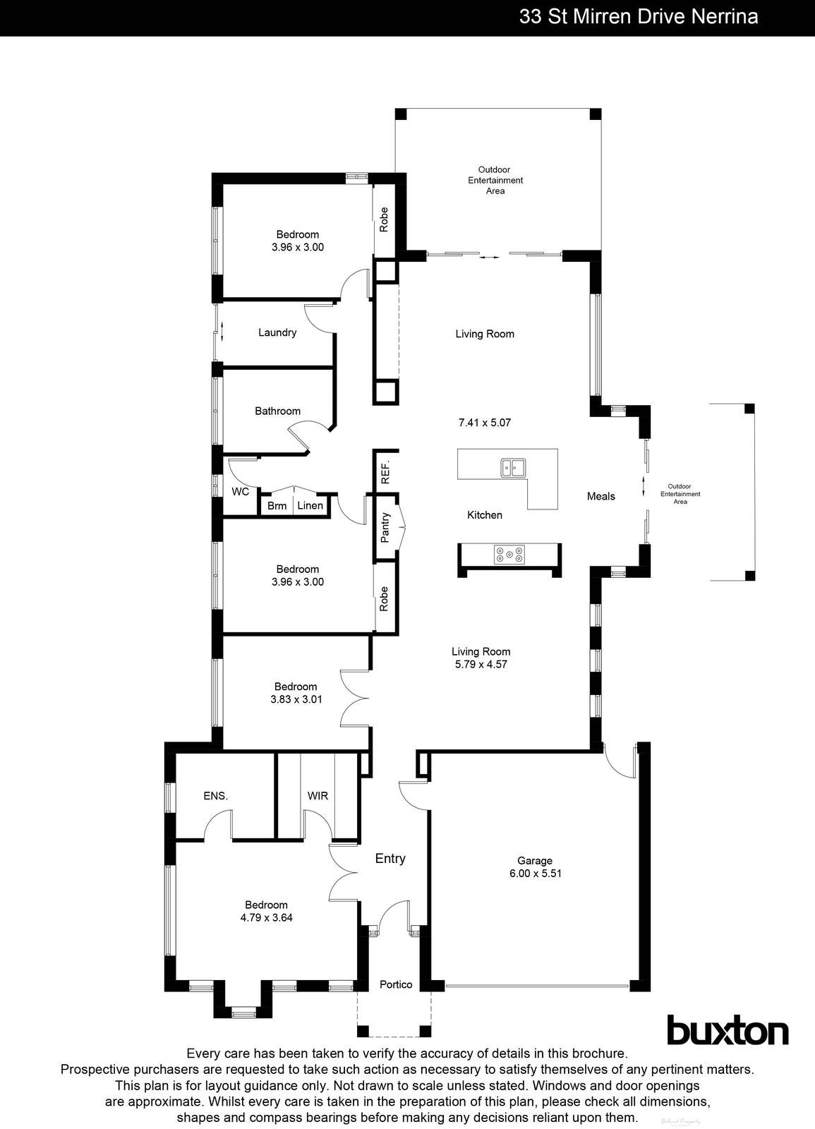 33 St Mirren Drive, Nerrina VIC 3350 - Floorplan