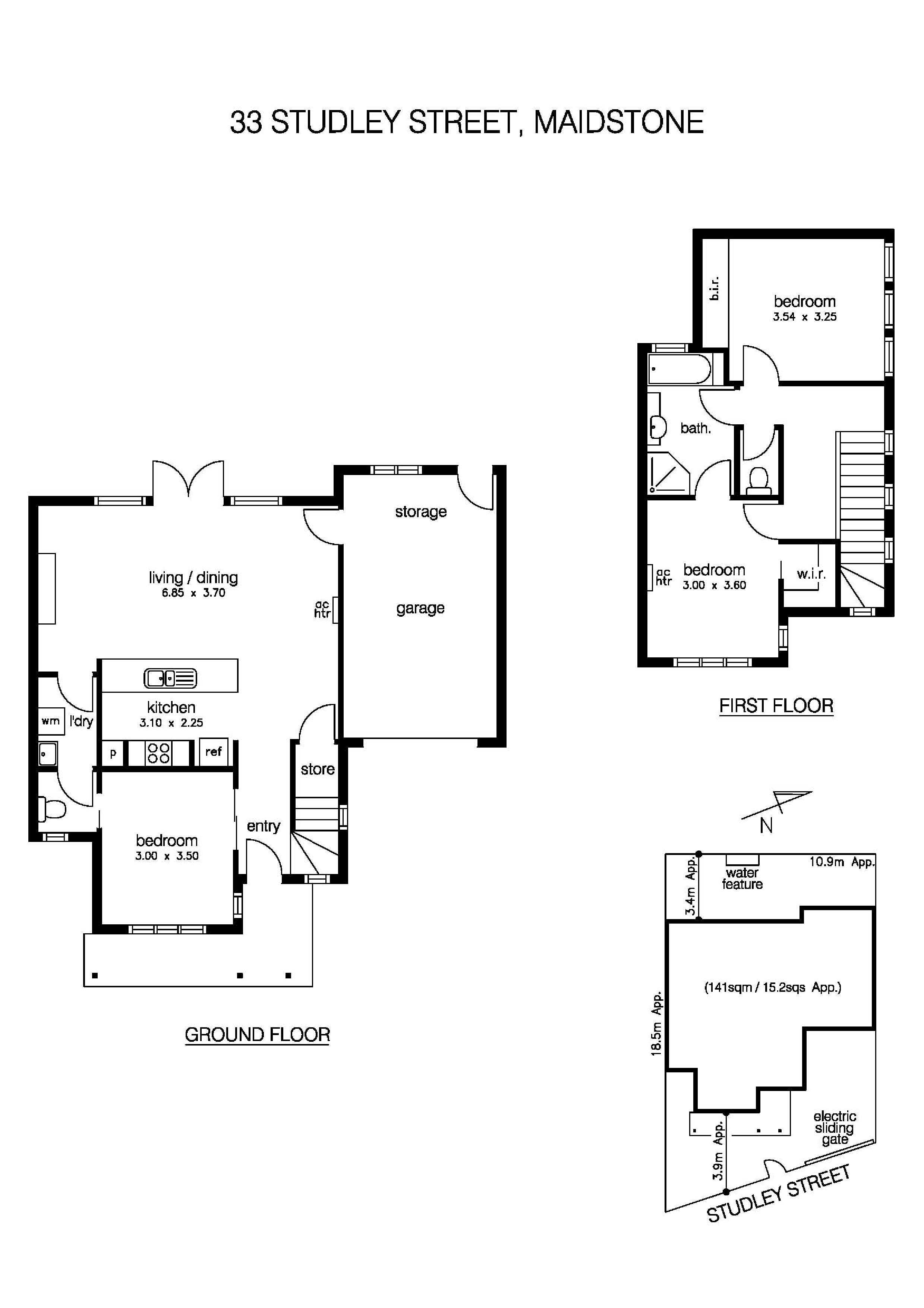 33 Studley Street, MAIDSTONE VIC 3012 - Floorplan
