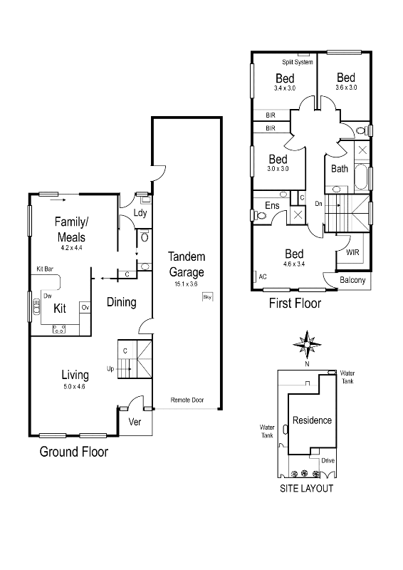 33 Walter St, SEDDON VIC 3011 - Floorplan