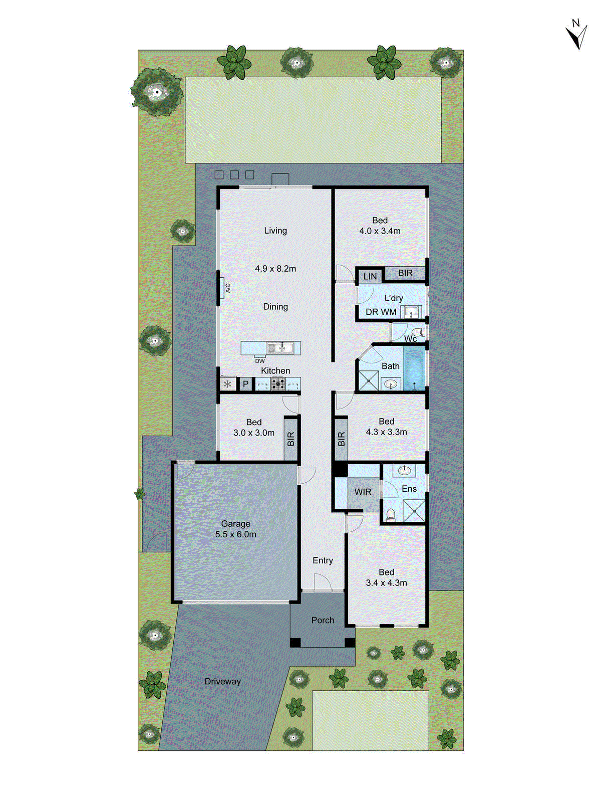 33 Yosemite Avenue, Curlewis VIC 3222 - Floorplan