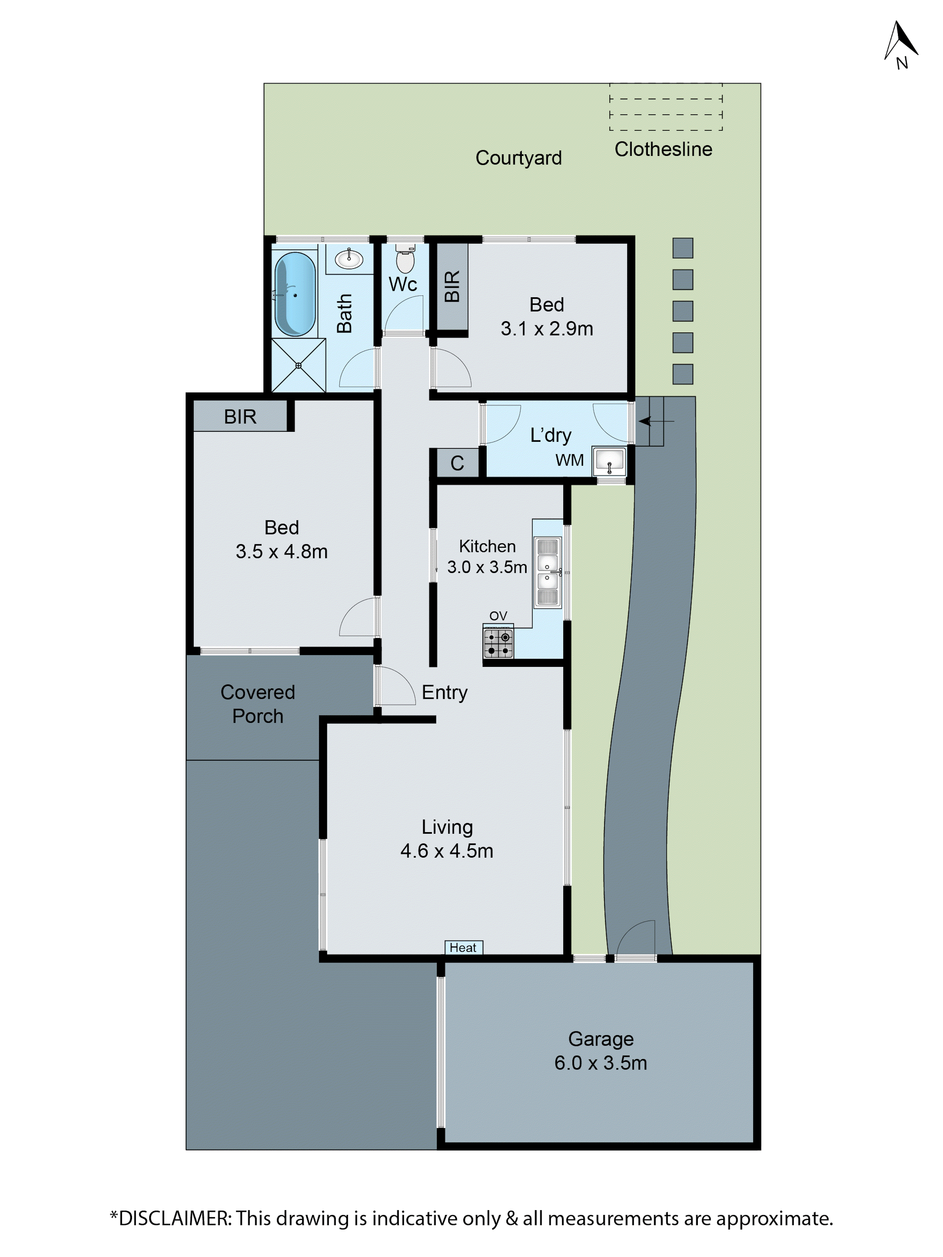 3/30 Burns Avenue, Clayton South VIC 3169 - Floorplan