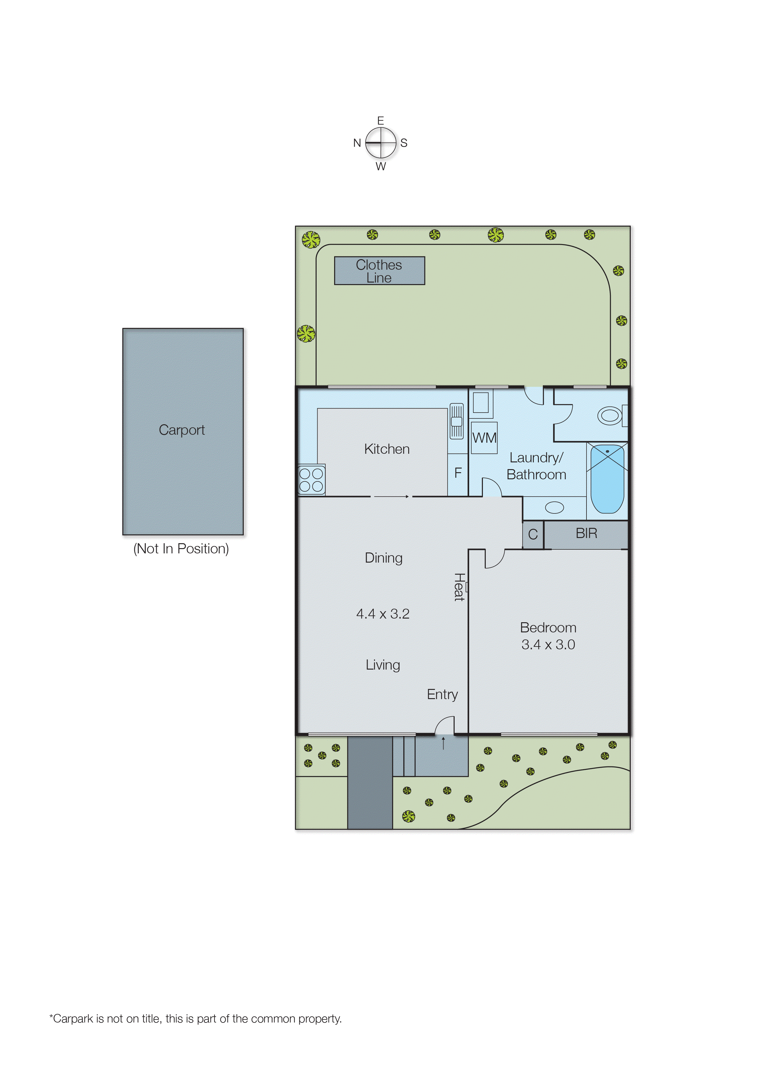 3/30 Collins Street, Mentone VIC 3194 - Floorplan