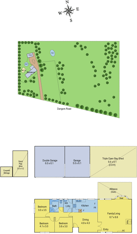 330 Dangers Road, Modewarre VIC 3240 - Floorplan