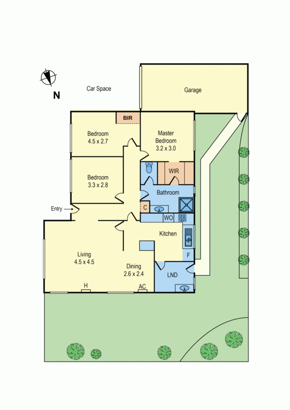 3/30 Farm Road, CHELTENHAM VIC 3192 - Floorplan