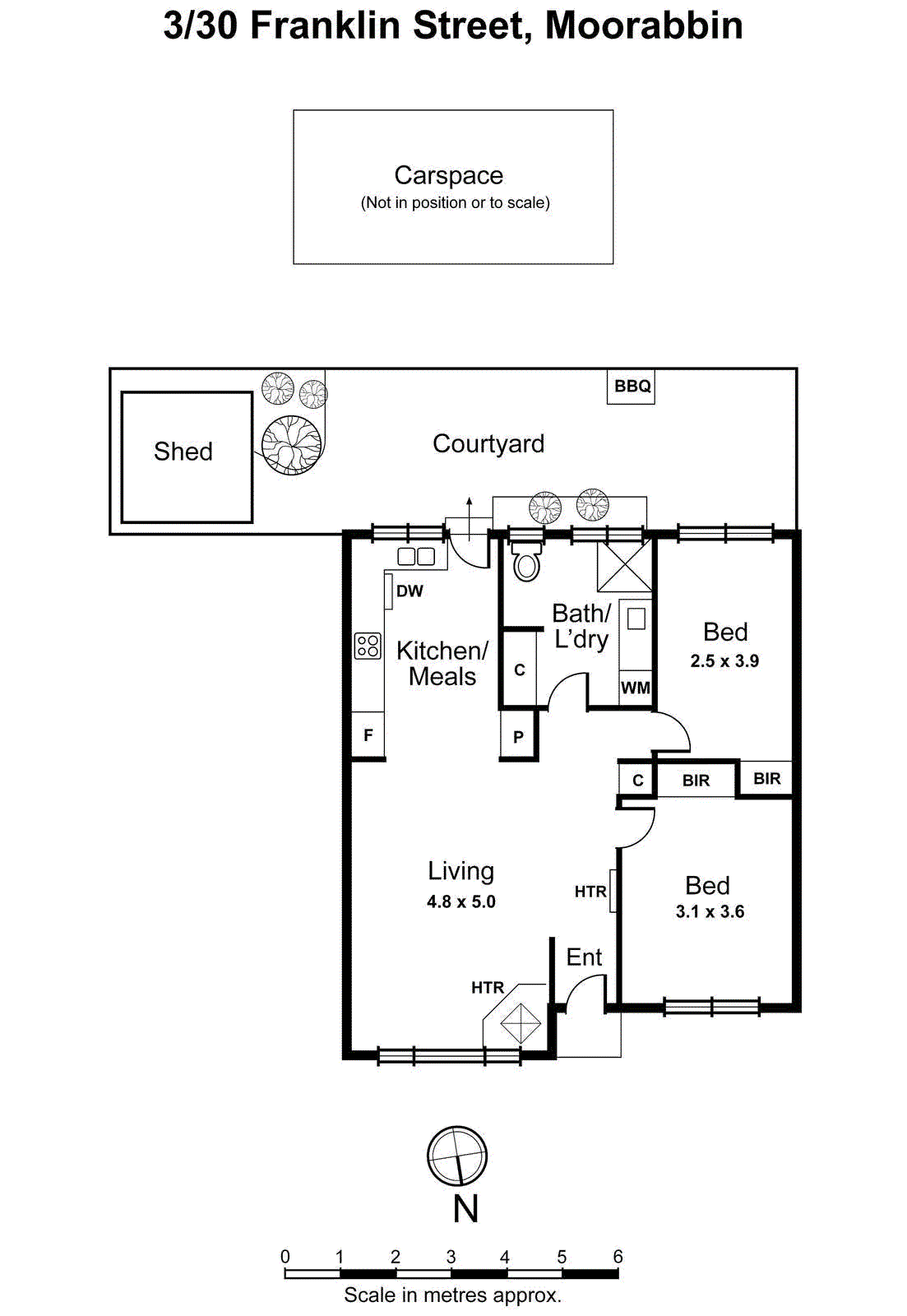 3/30 Franklin Street, Moorabbin VIC 3189 - Floorplan