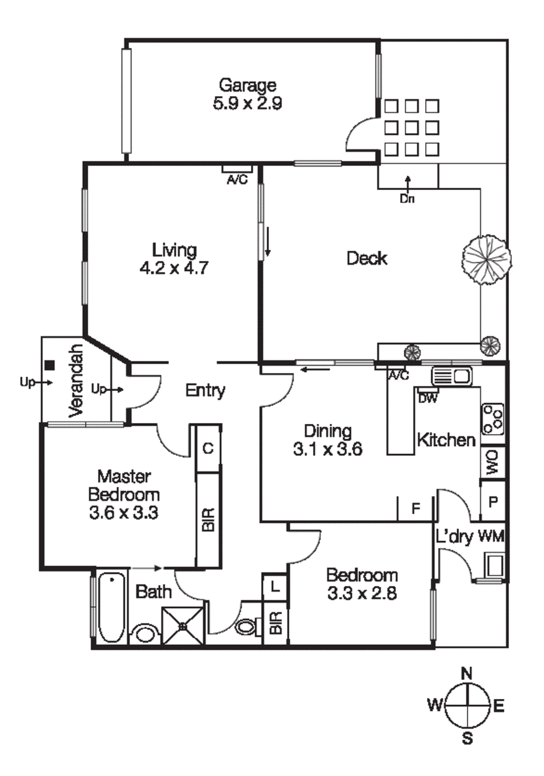 3/30 Ludstone Street, Hampton VIC 3188 - Floorplan