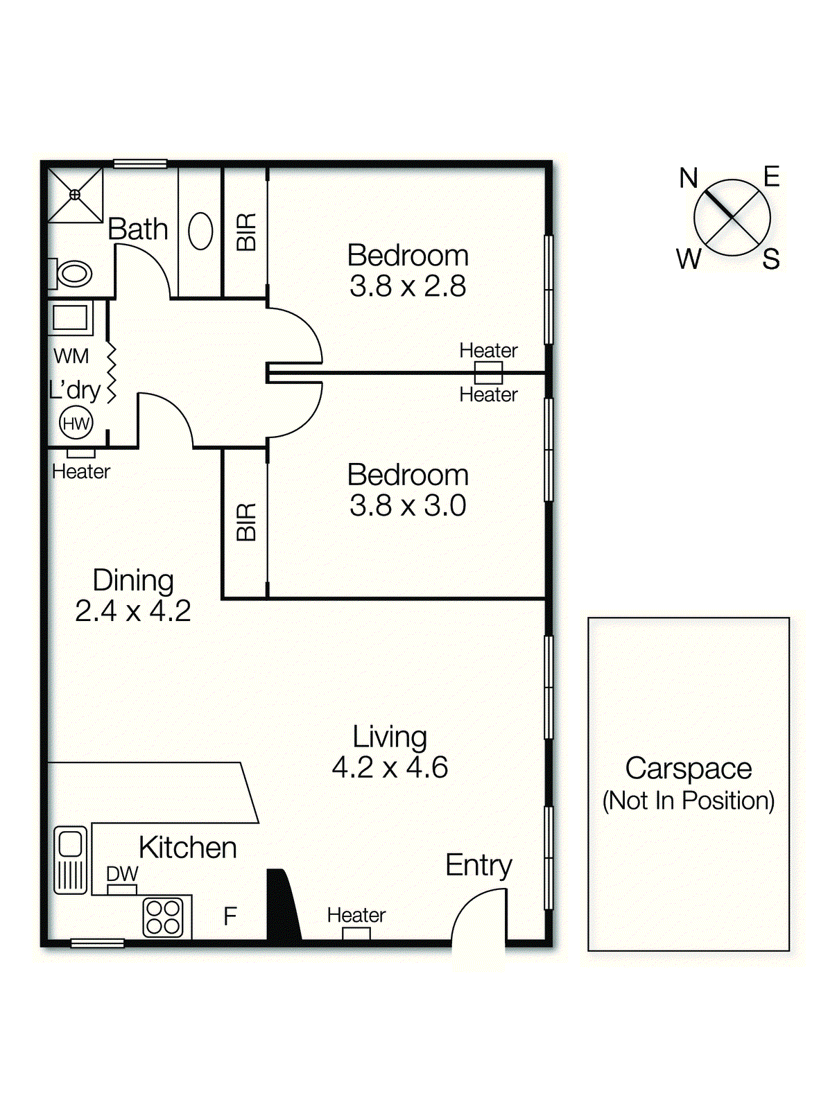 3/307 Beach Road, Black Rock VIC 3193 - Floorplan