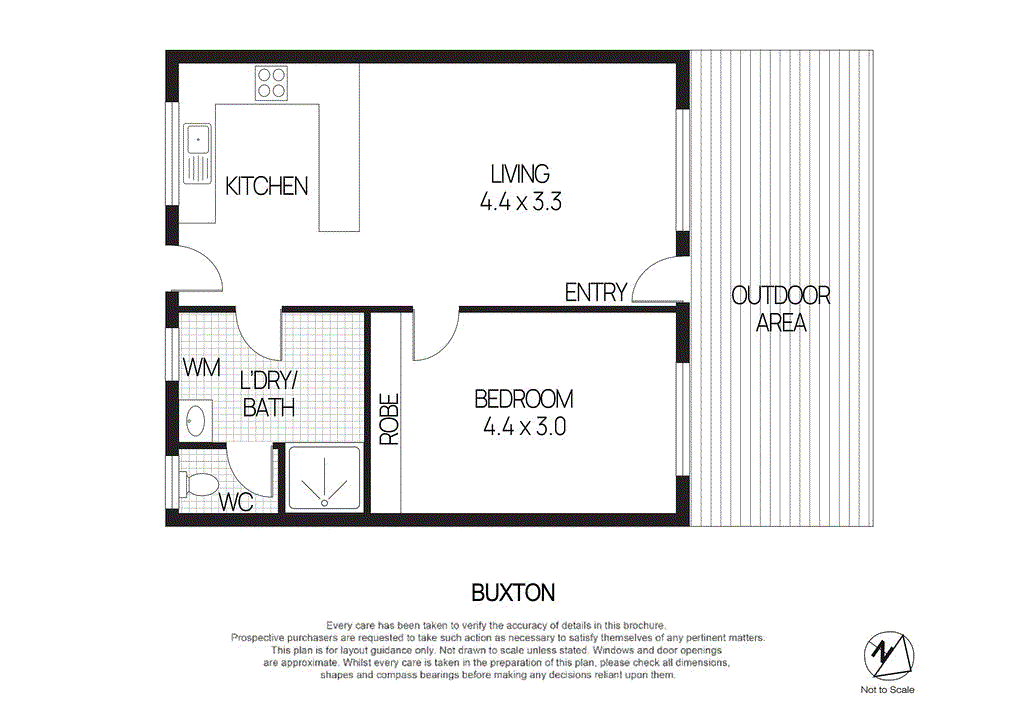 3/309 Nicholson Street, Black Hill VIC 3350 - Floorplan