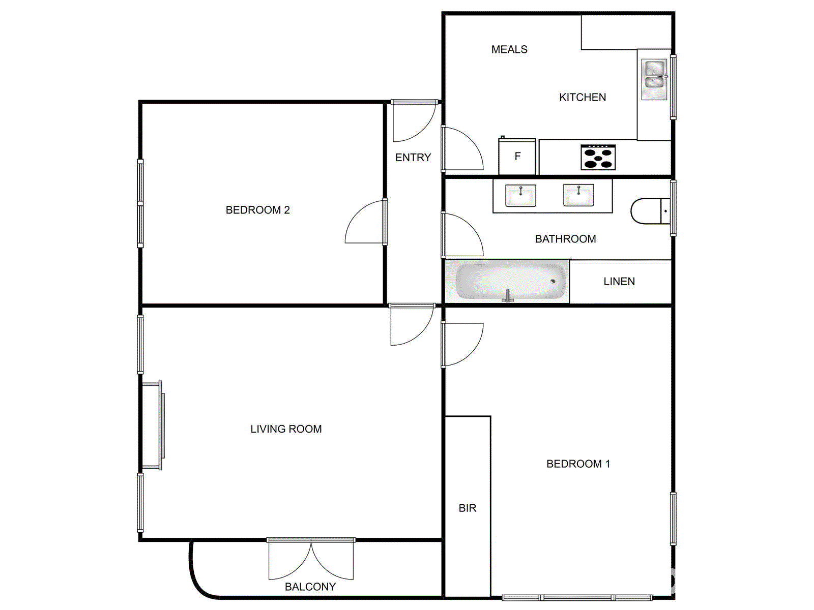 3/30A Mitford Street, Elwood VIC 3184 - Floorplan