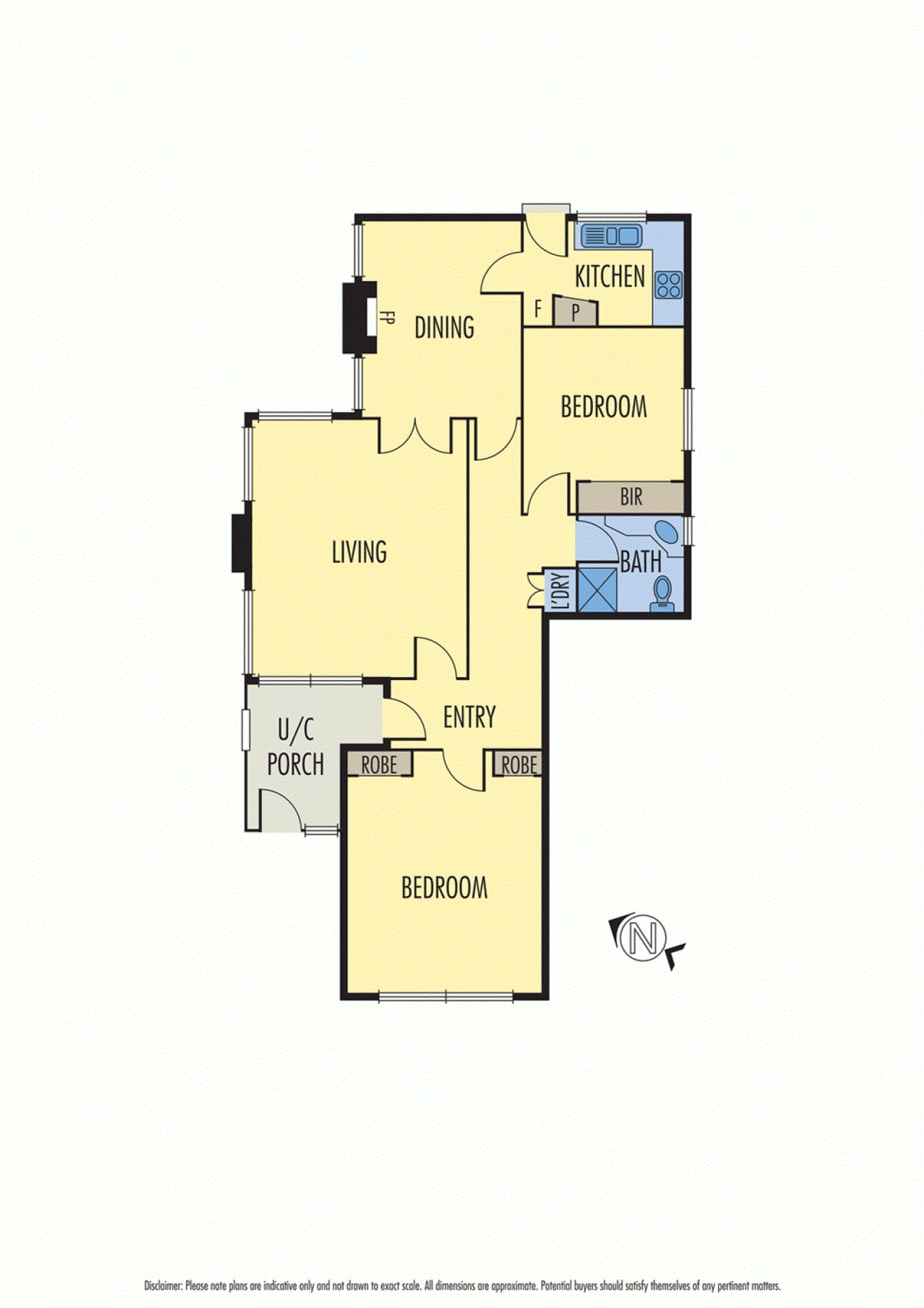 3/31 Broadway, Elwood VIC 3184 - Floorplan