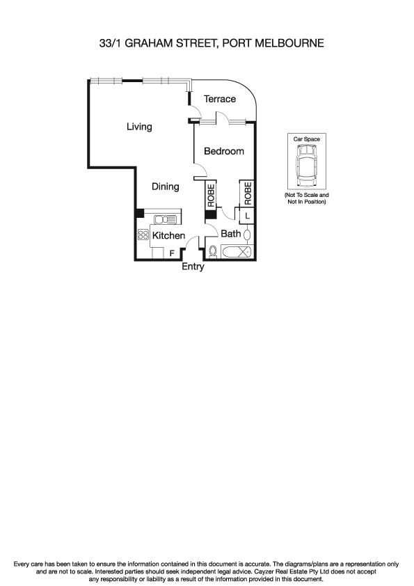33/1 Graham Street, PORT MELBOURNE VIC 3207 - Floorplan