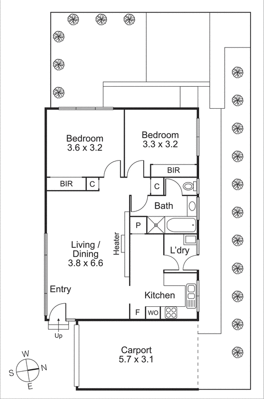 3/31 Pacific Boulevard, Beaumaris VIC 3193 - Floorplan