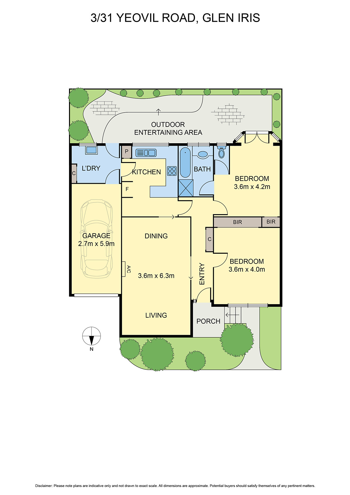 3/31 Yeovil Road, Glen Iris VIC 3146 - Floorplan