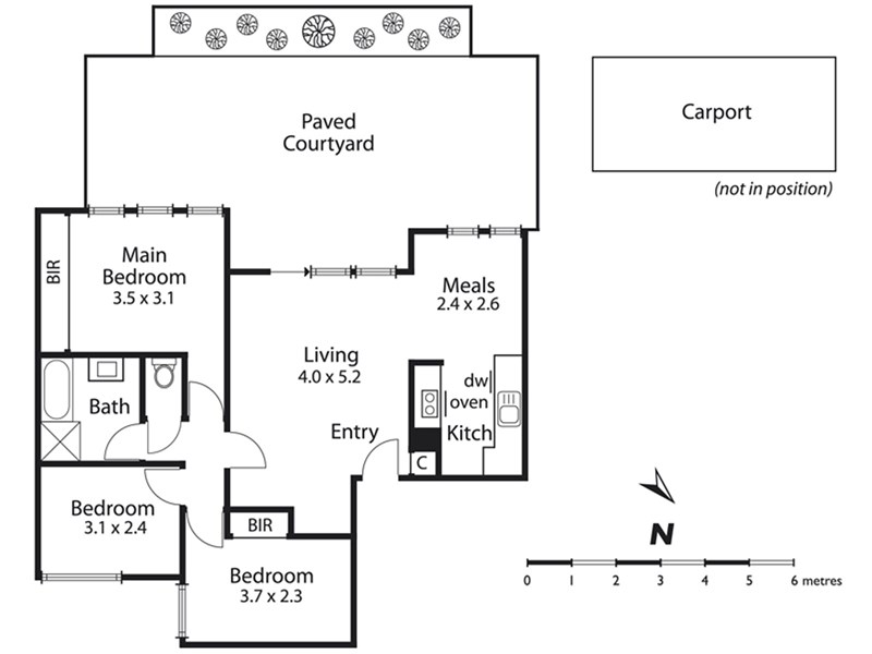 3/310 Beach Road, BLACK ROCK VIC 3193 - Floorplan