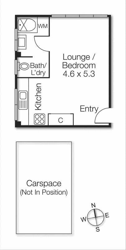 33/116 Inkerman Street, St Kilda VIC 3182 - Floorplan