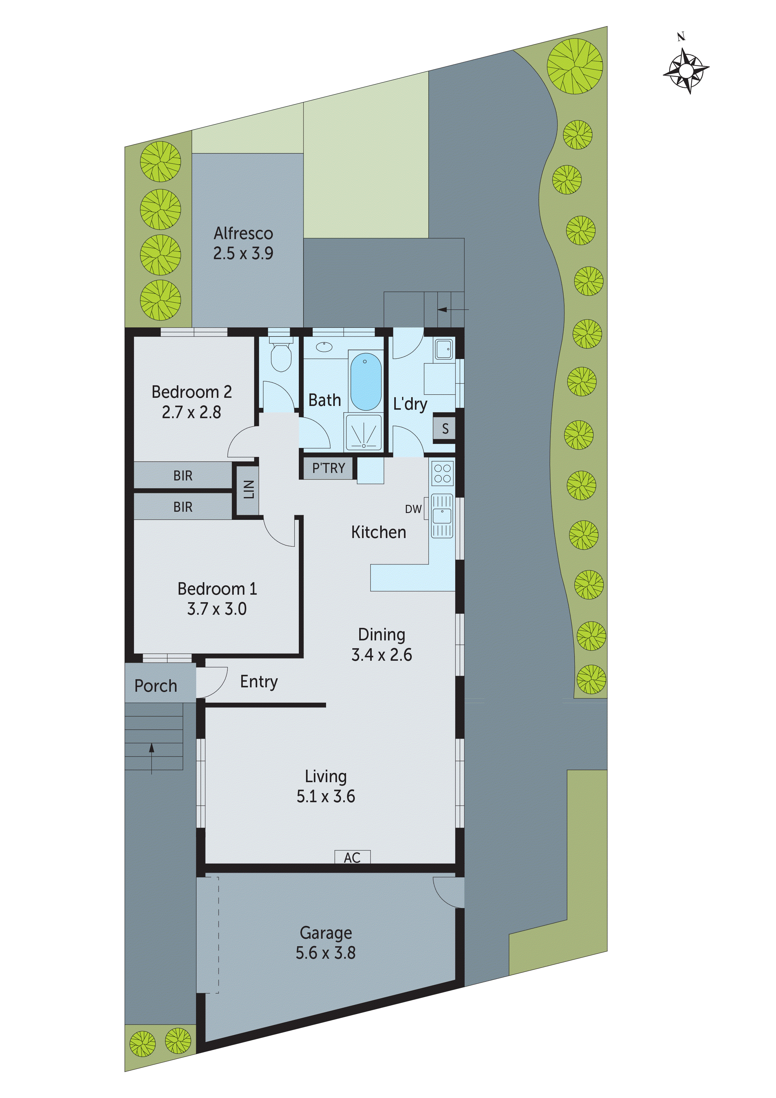 3/32 Southdown Crescent, Belmont VIC 3216 - Floorplan