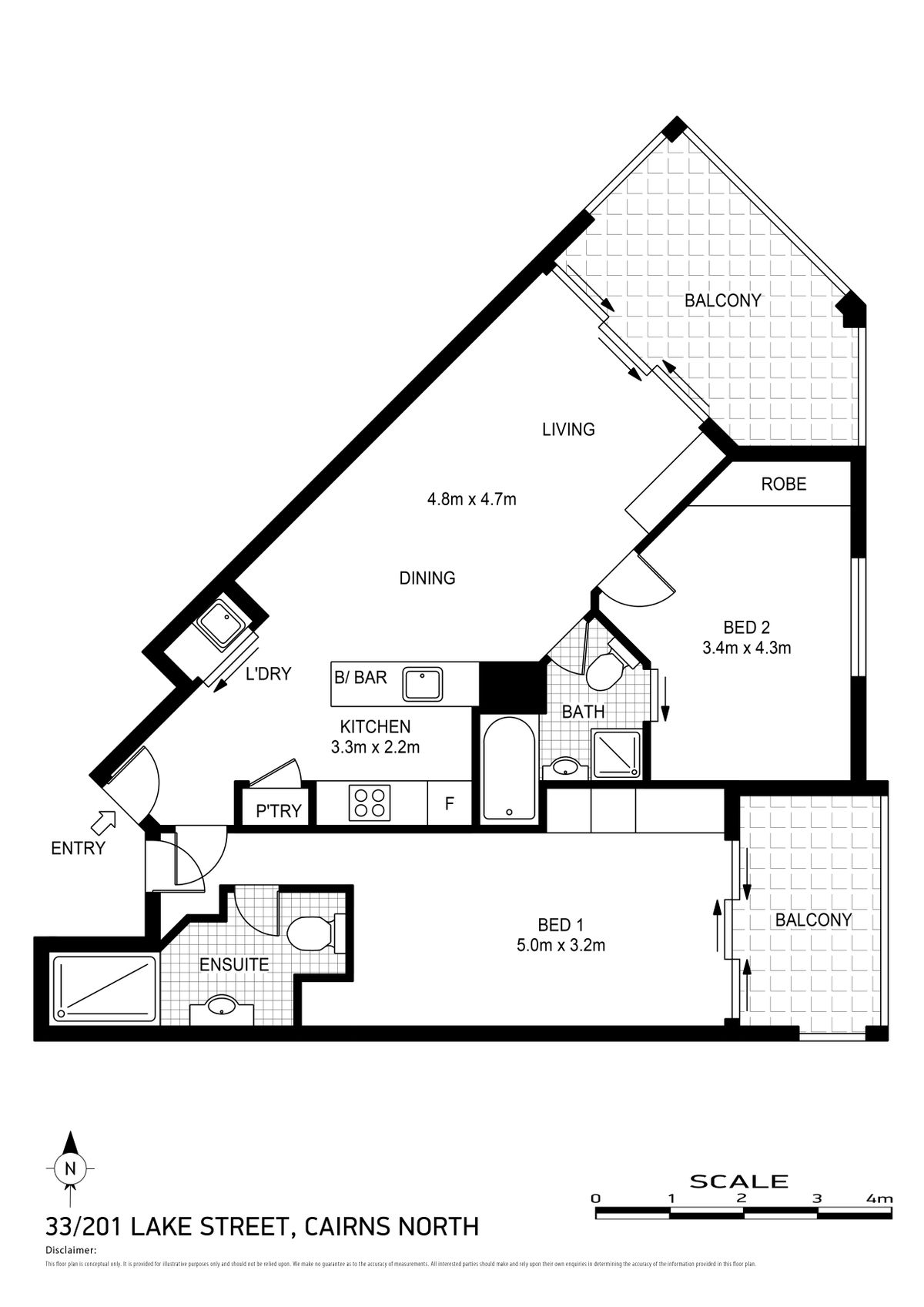 33/201 Lake Street, CAIRNS NORTH QLD 4870