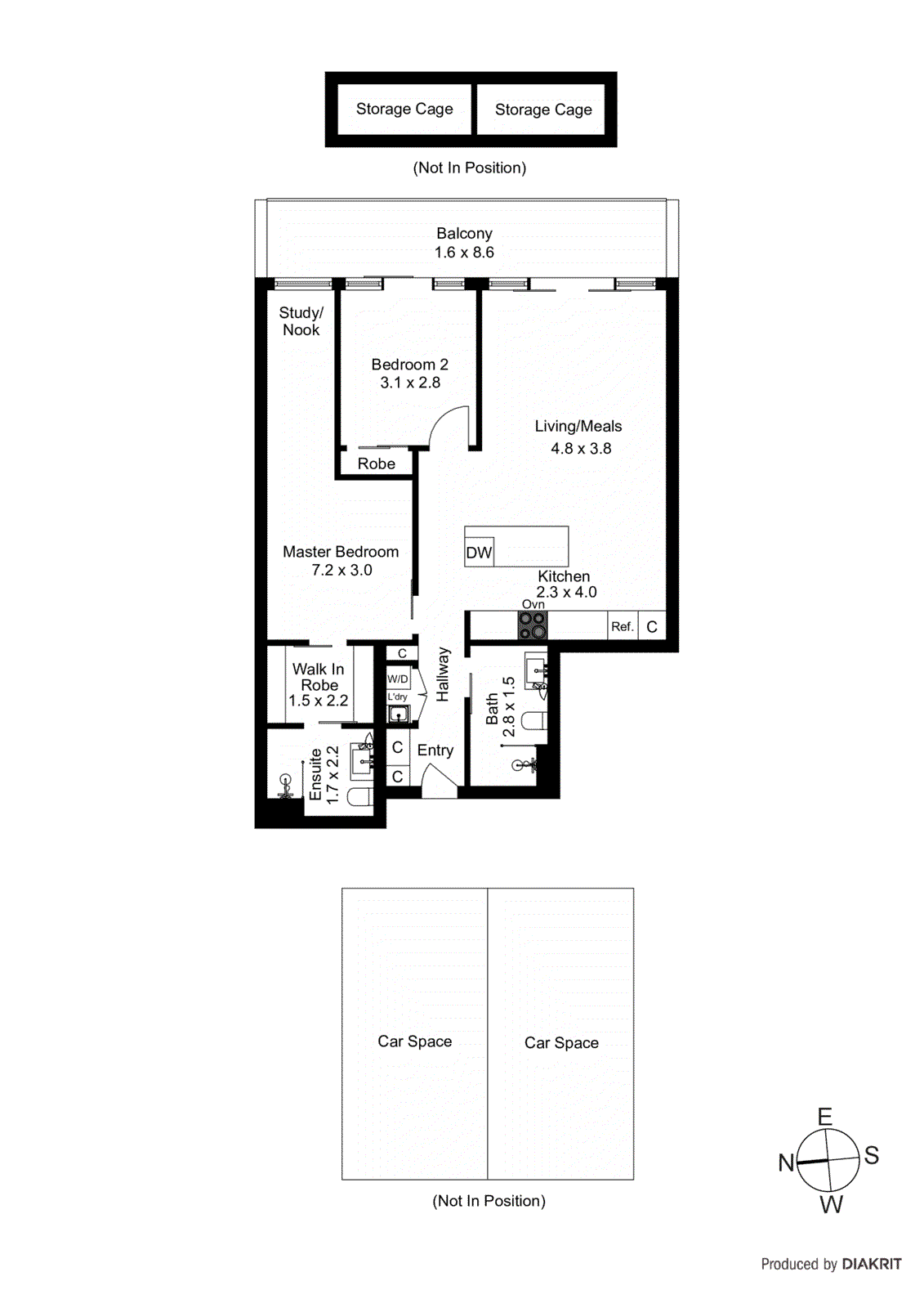 332/226 Bay Road, Sandringham VIC 3191 - Floorplan