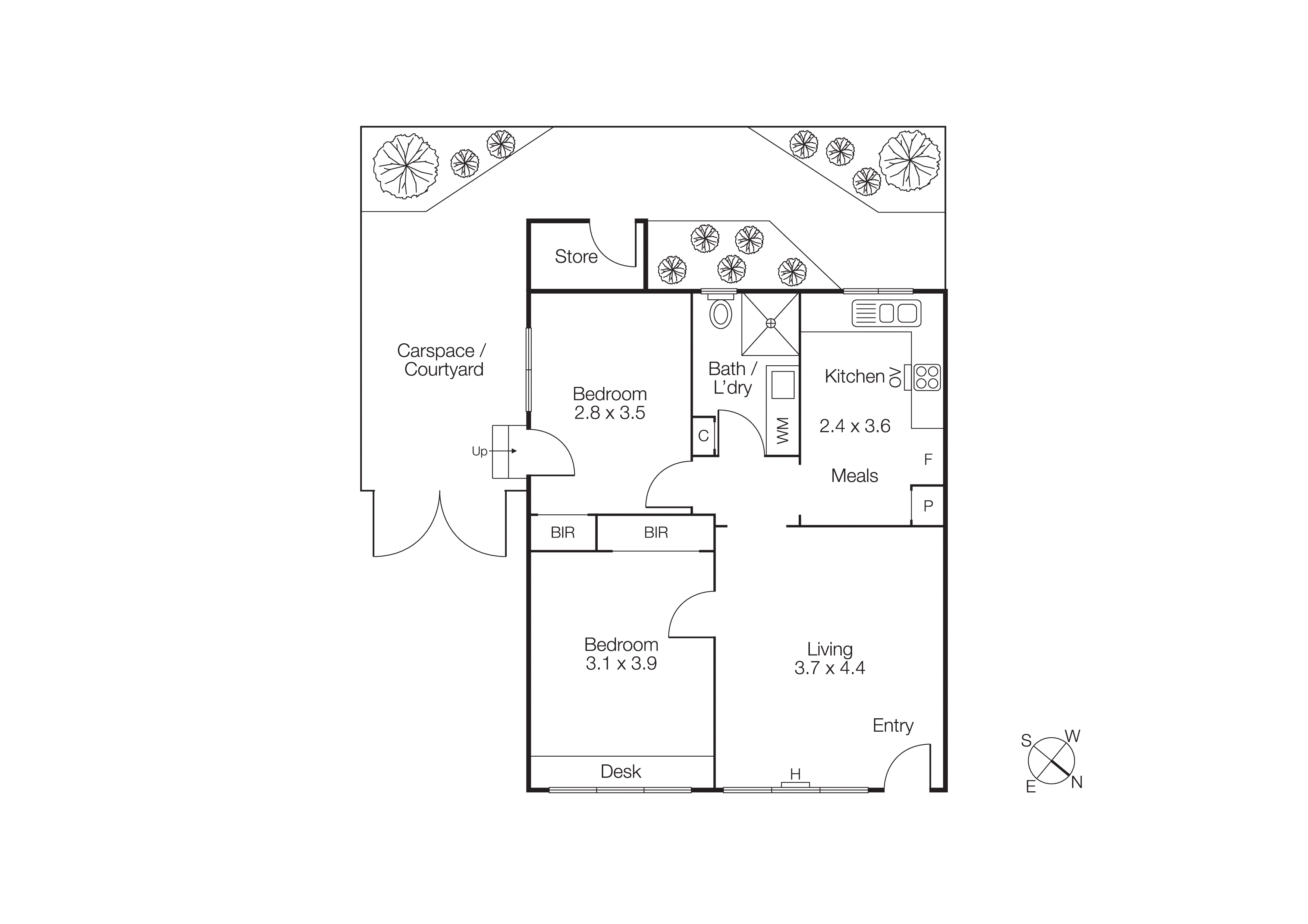 3/33 Byron Street, Elwood VIC 3184 - Floorplan