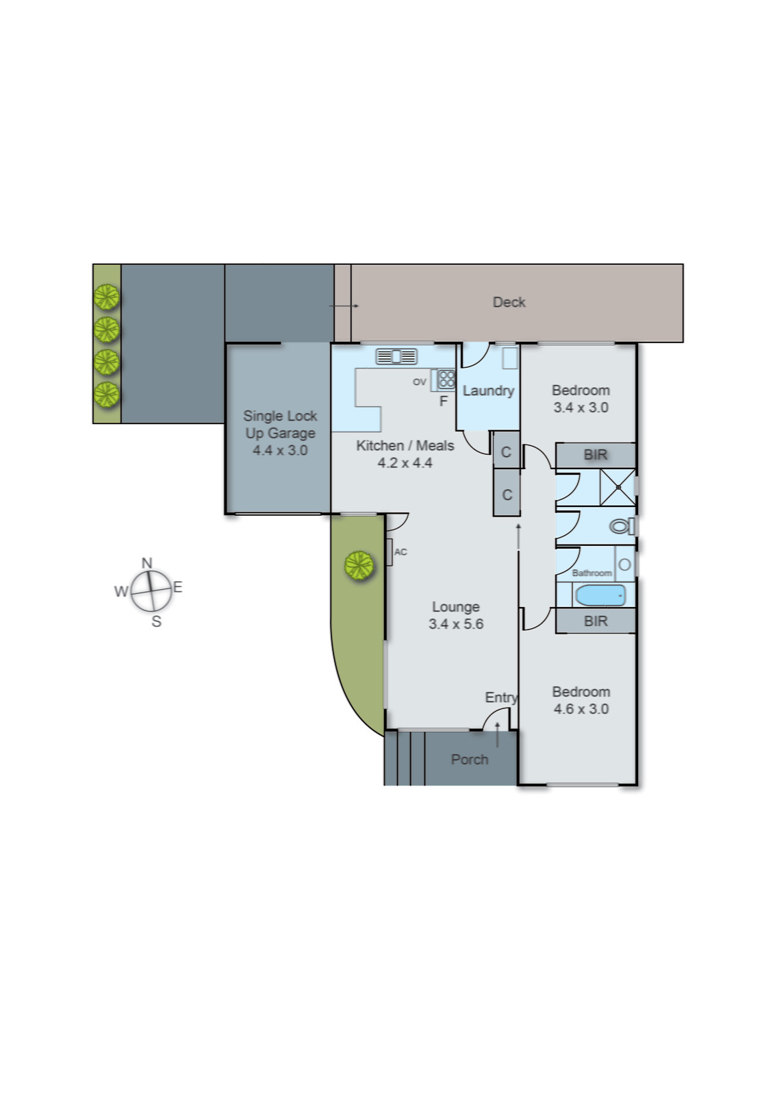 3/33 Herbert Street, Parkdale VIC 3195 - Floorplan