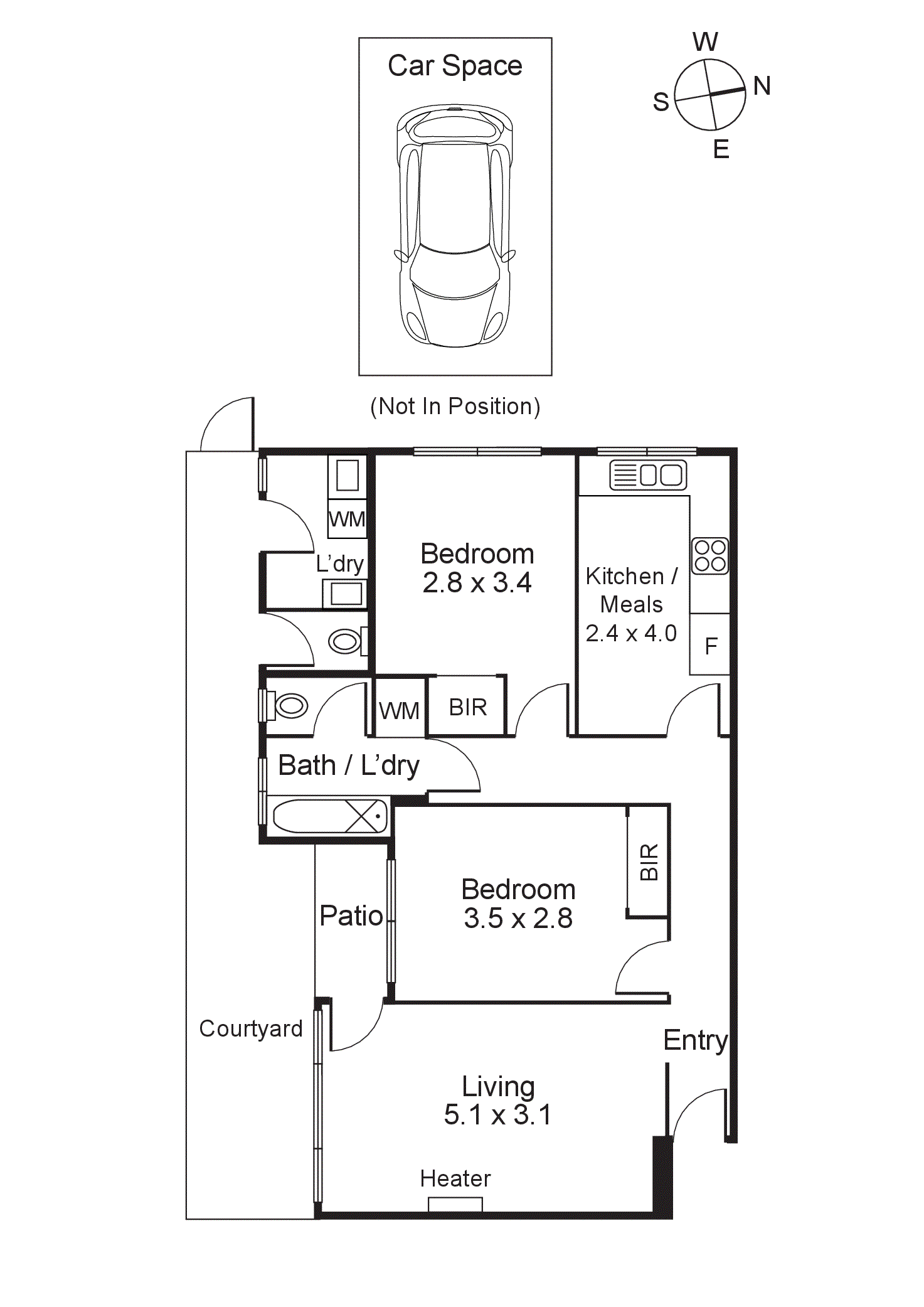 3/33 Madden Avenue, Carnegie VIC 3163 - Floorplan