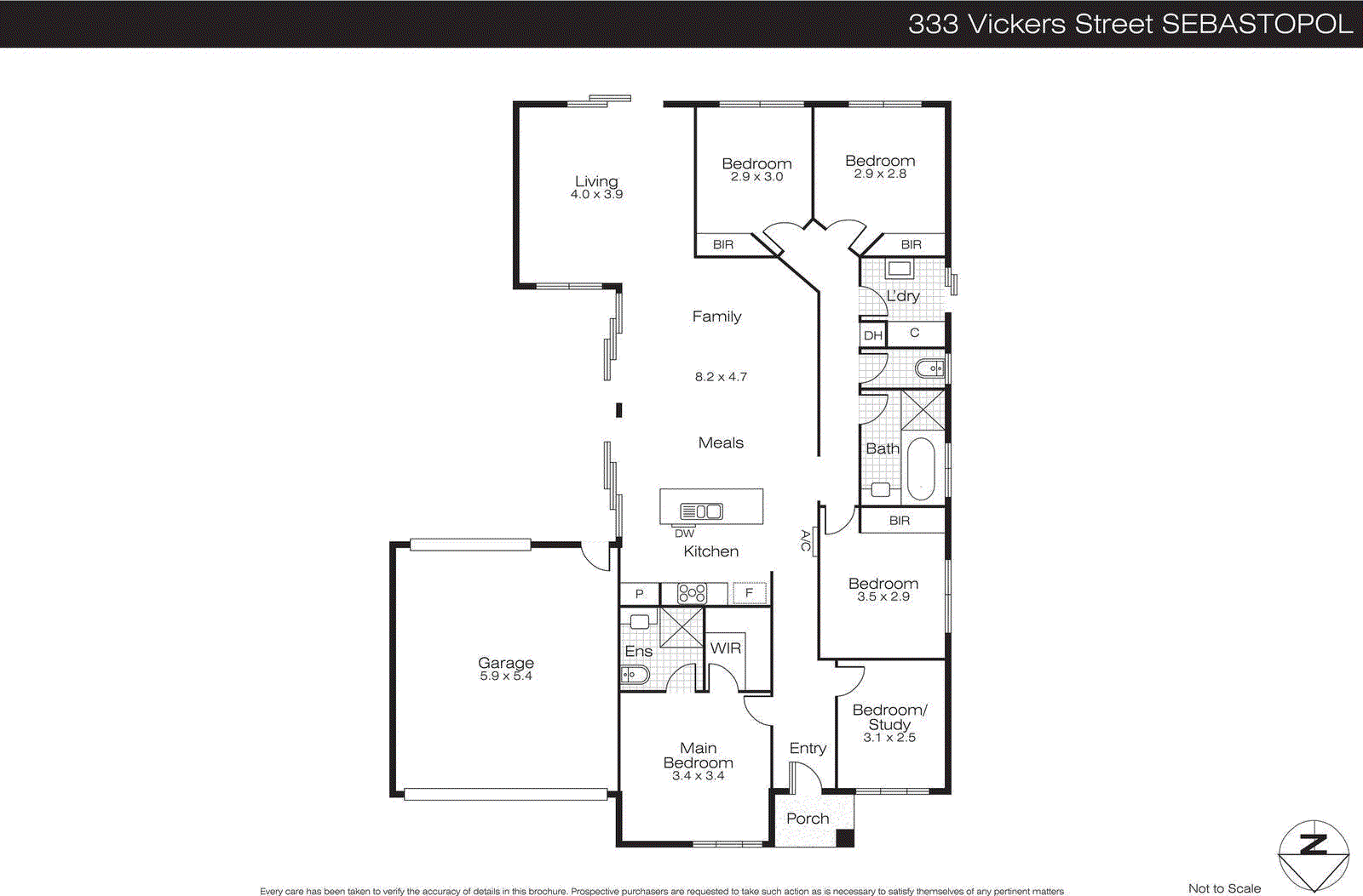 333 Vickers Street, Sebastopol VIC 3356 - Floorplan