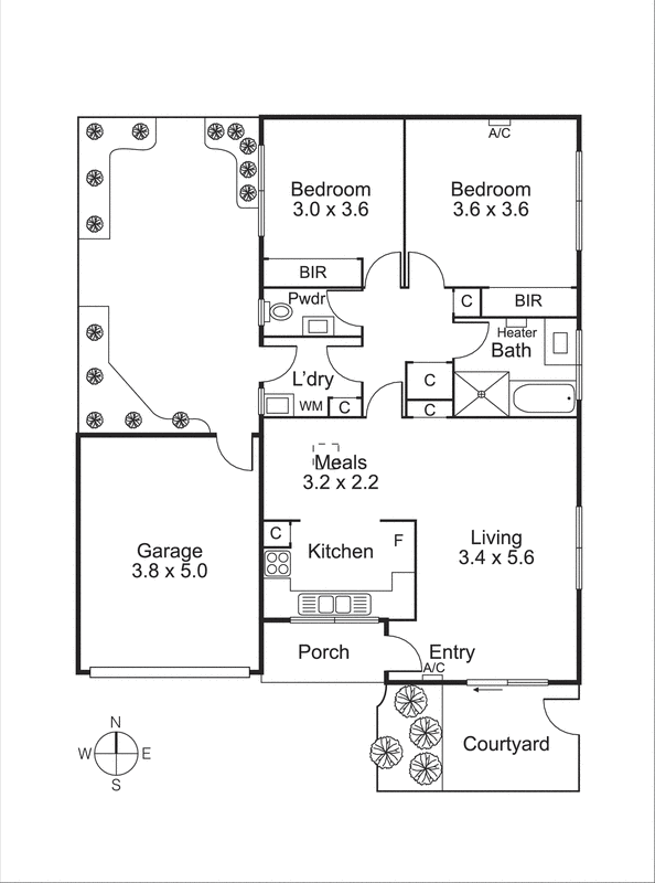 33/310 Warrigal Road, Cheltenham VIC 3192 - Floorplan