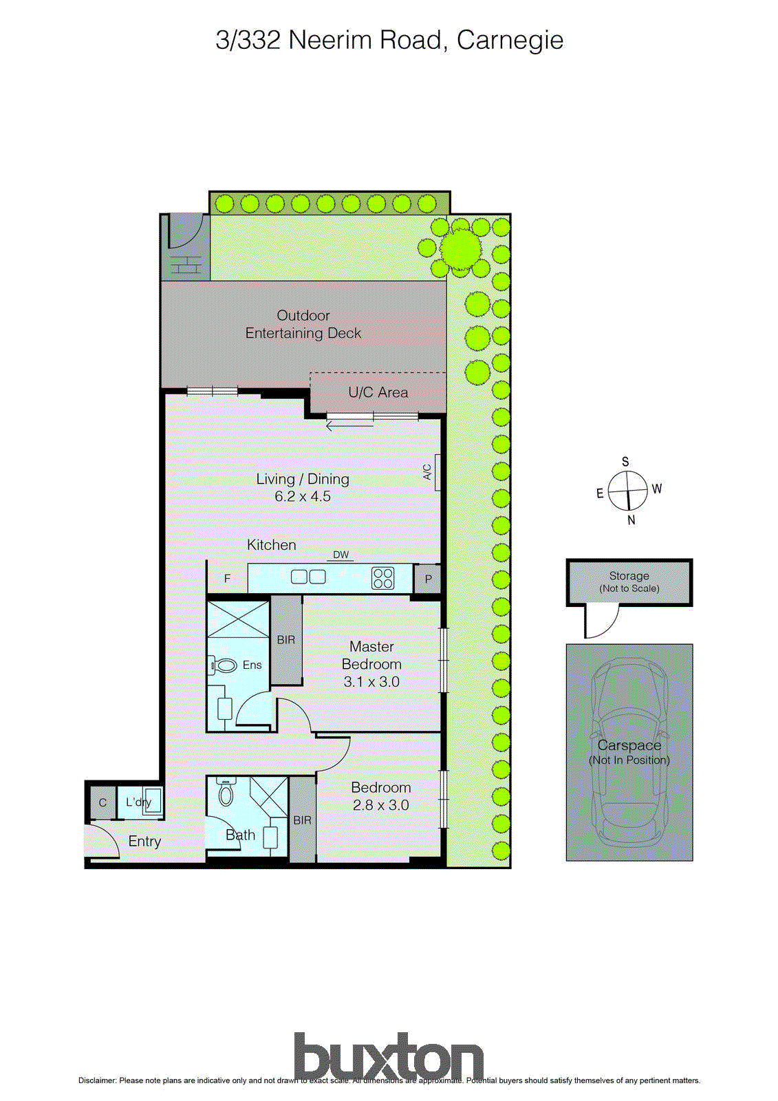 3/332 Neerim Road, Carnegie VIC 3163 - Floorplan