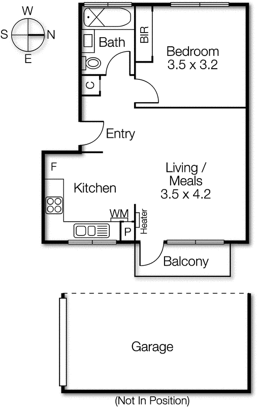 3/338 Inkerman Street, St Kilda East VIC 3183 - Floorplan
