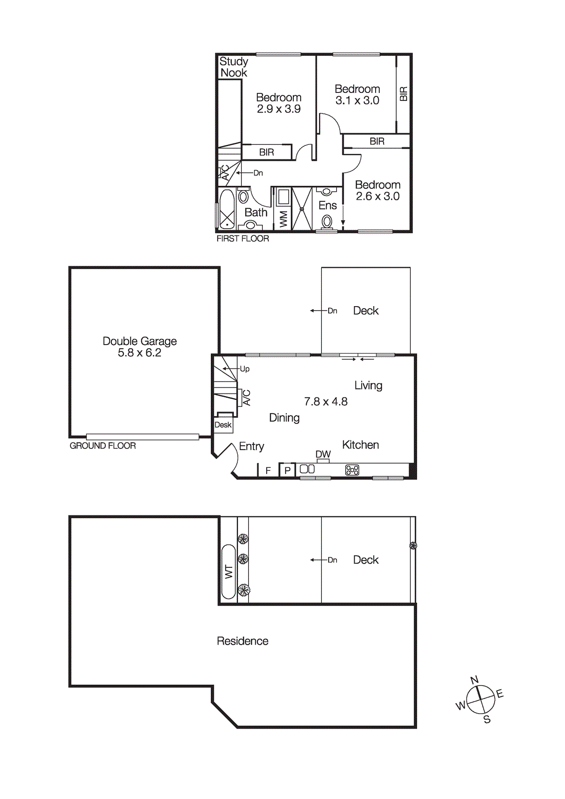 3/34 Alexandra Street, St Kilda East VIC 3183 - Floorplan