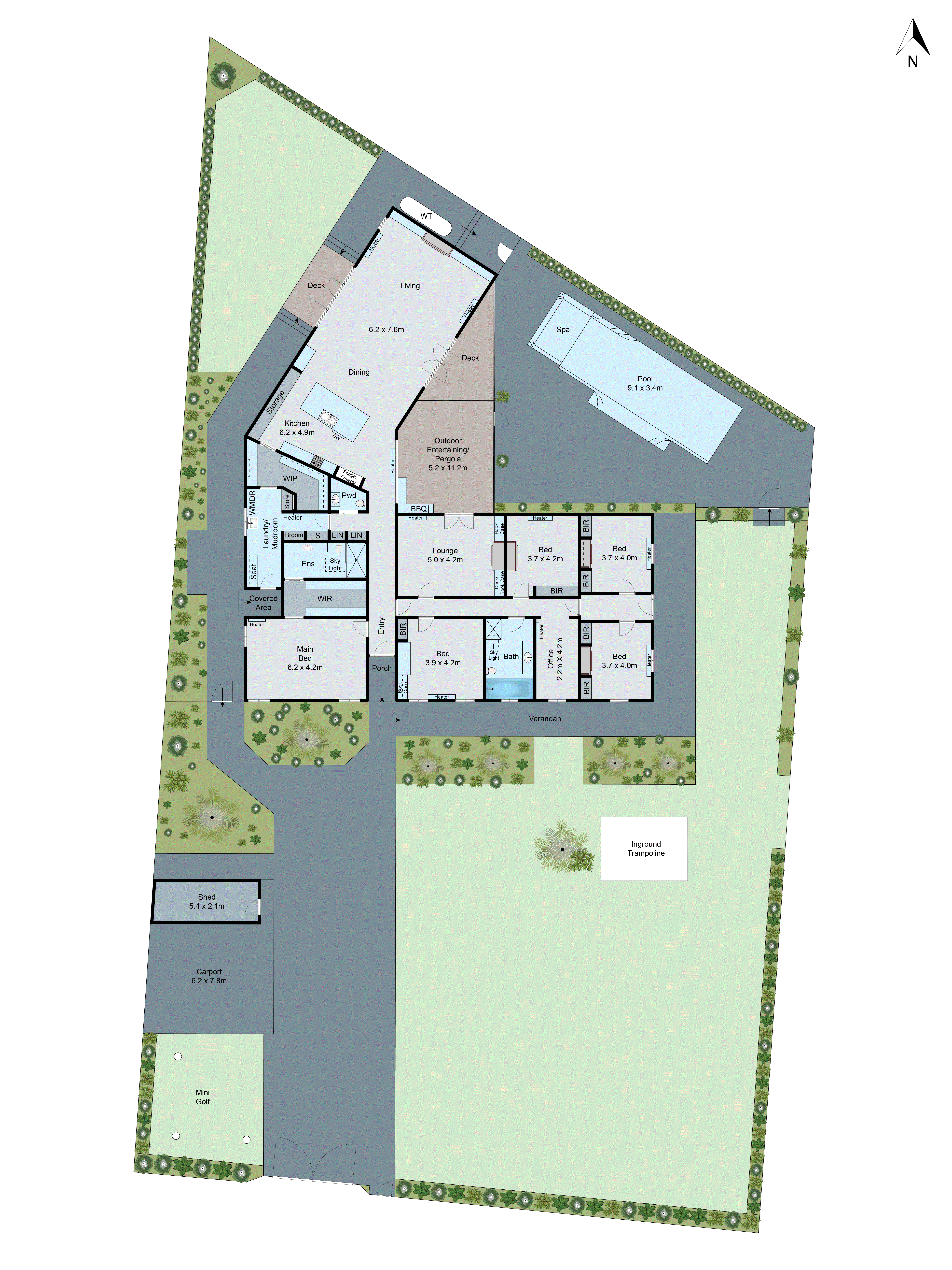 334 Church Street, Hamlyn Heights VIC 3215 - Floorplan