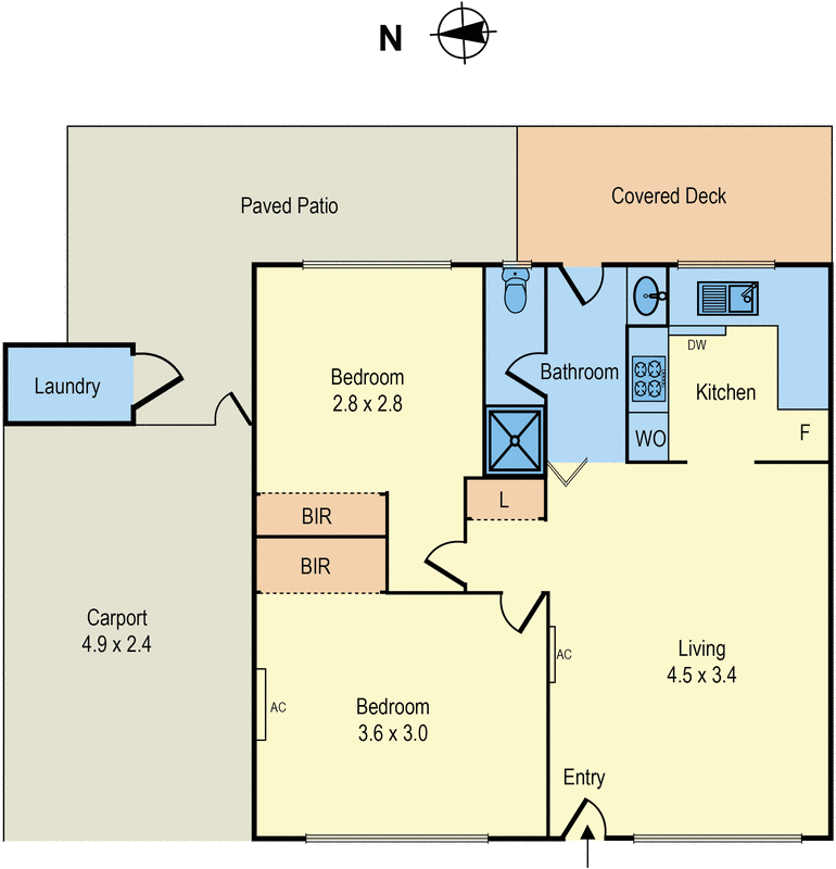 3/34 Florence Street, Mentone VIC 3194 - Floorplan