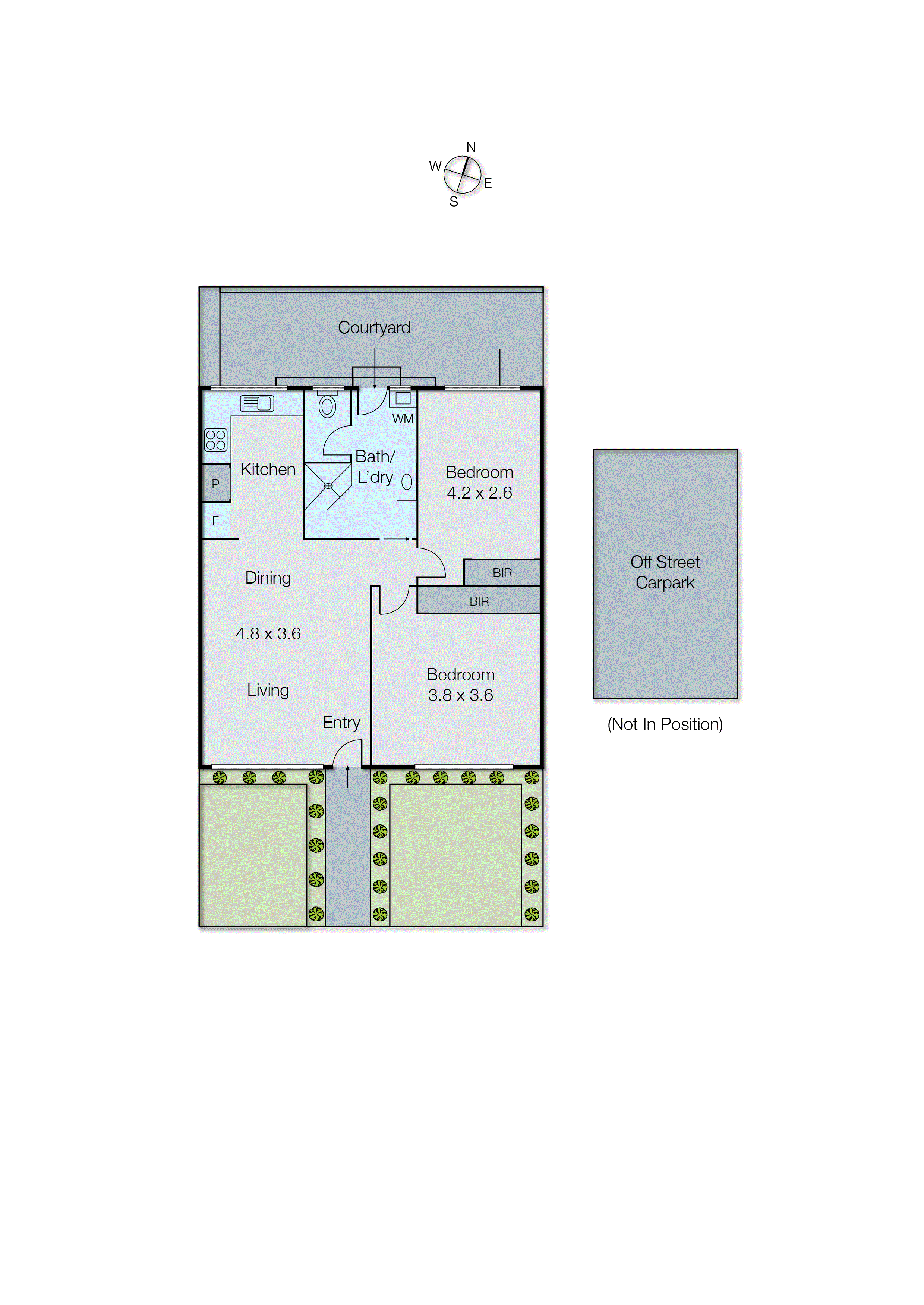 3/34 Olive Grove, Parkdale VIC 3195 - Floorplan