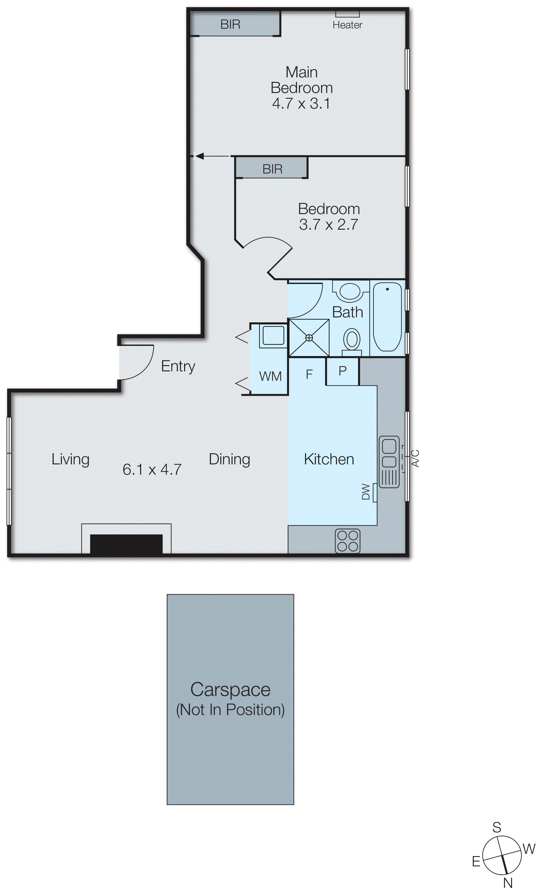 3/340A Dandenong Road, St Kilda East VIC 3183 - Floorplan
