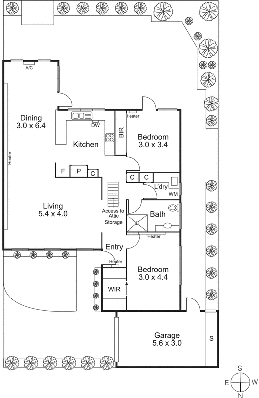3/343 St Kilda Street, Brighton VIC 3186 - Floorplan