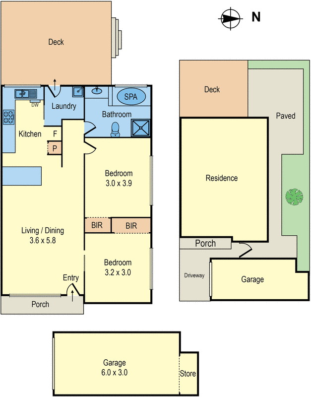 3/35 Albenca Street, Mentone VIC 3194 - Floorplan