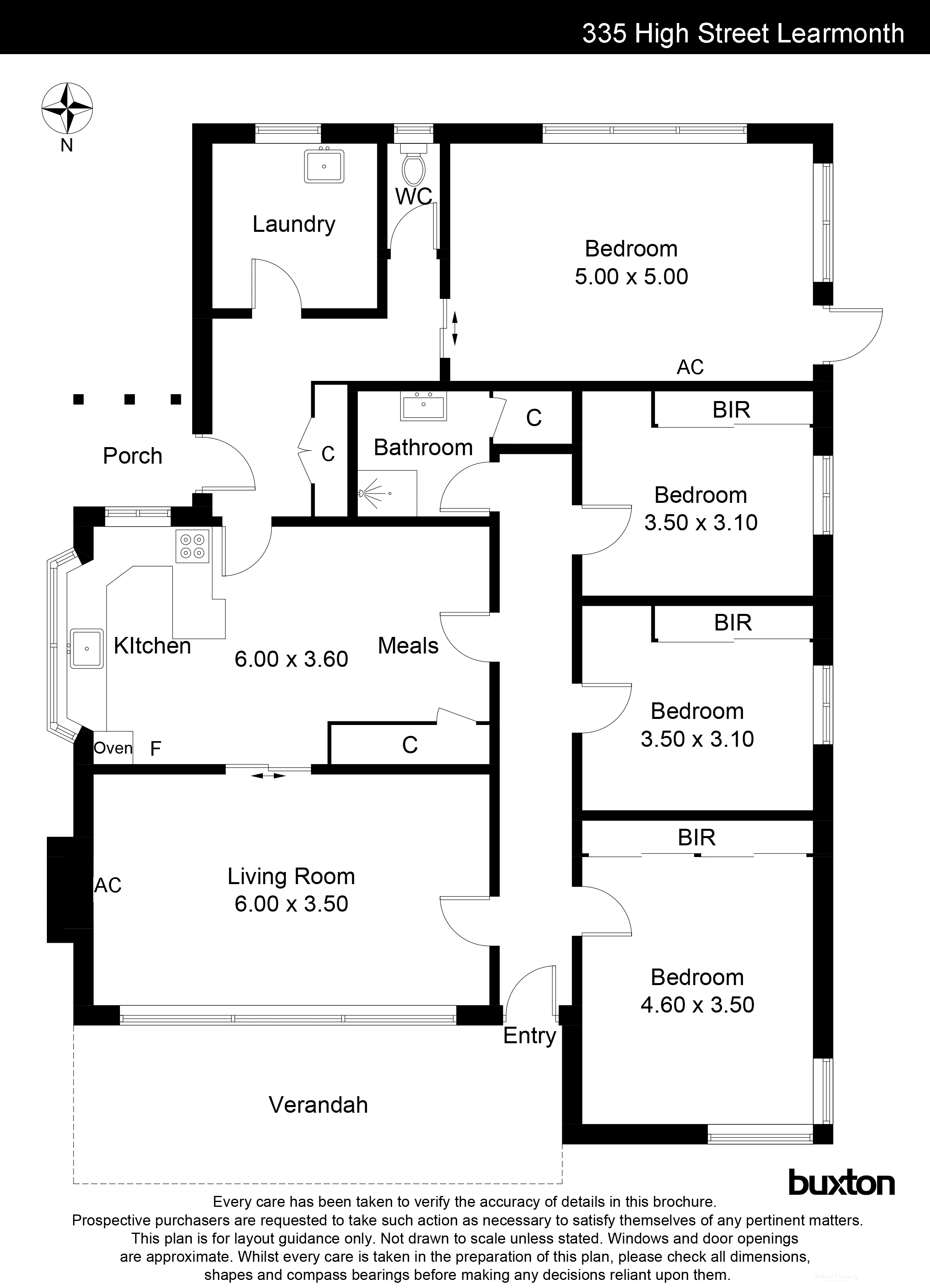 335 High Street, Learmonth VIC 3352 - Floorplan
