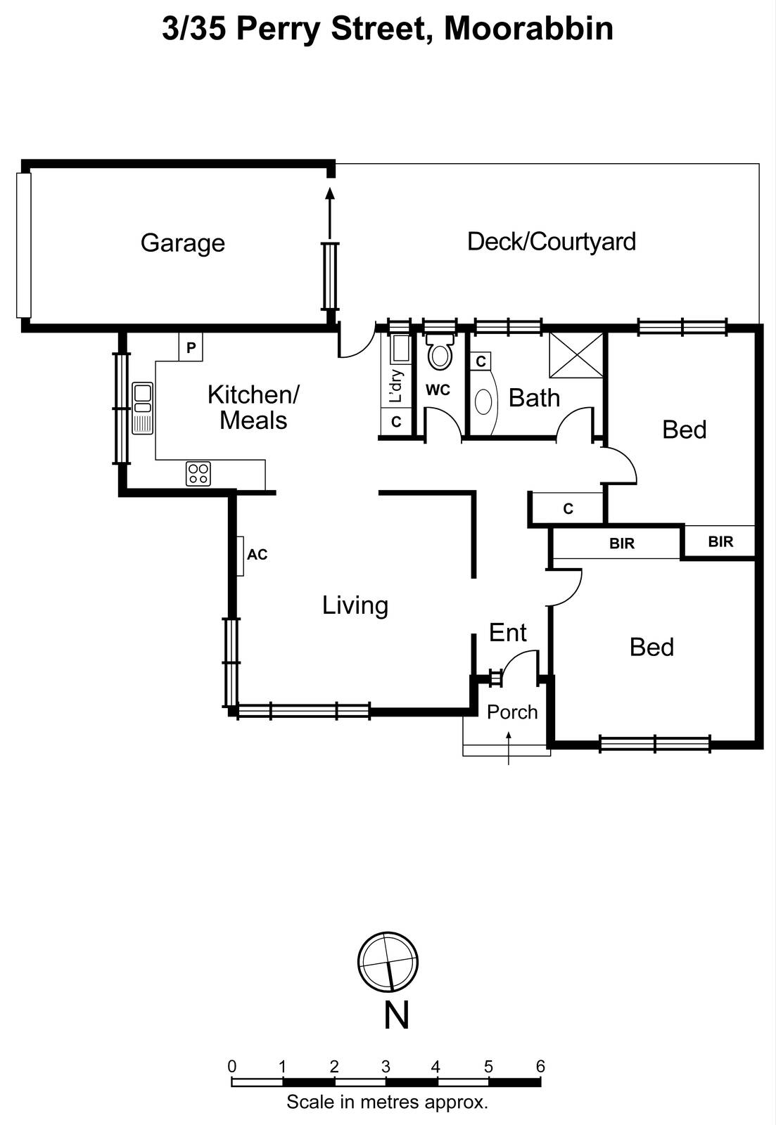 3/35 Perry Street, Moorabbin VIC 3189 - Floorplan