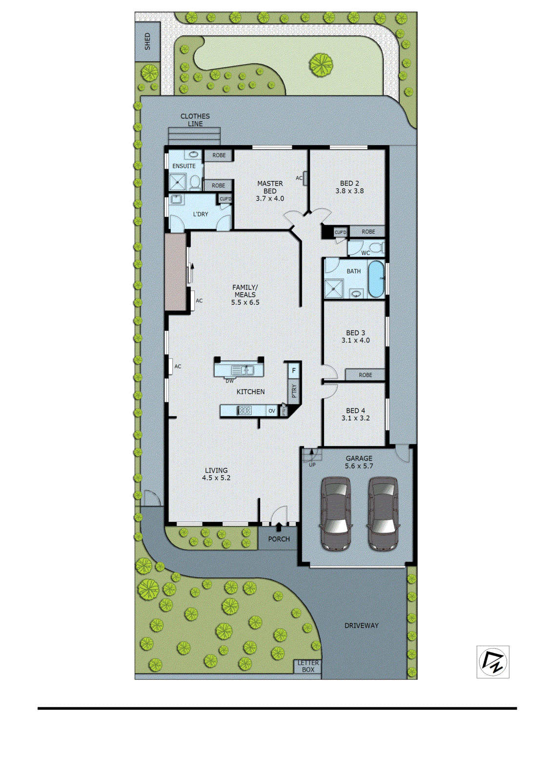335 Spring Road, Dingley Village VIC 3172 - Floorplan