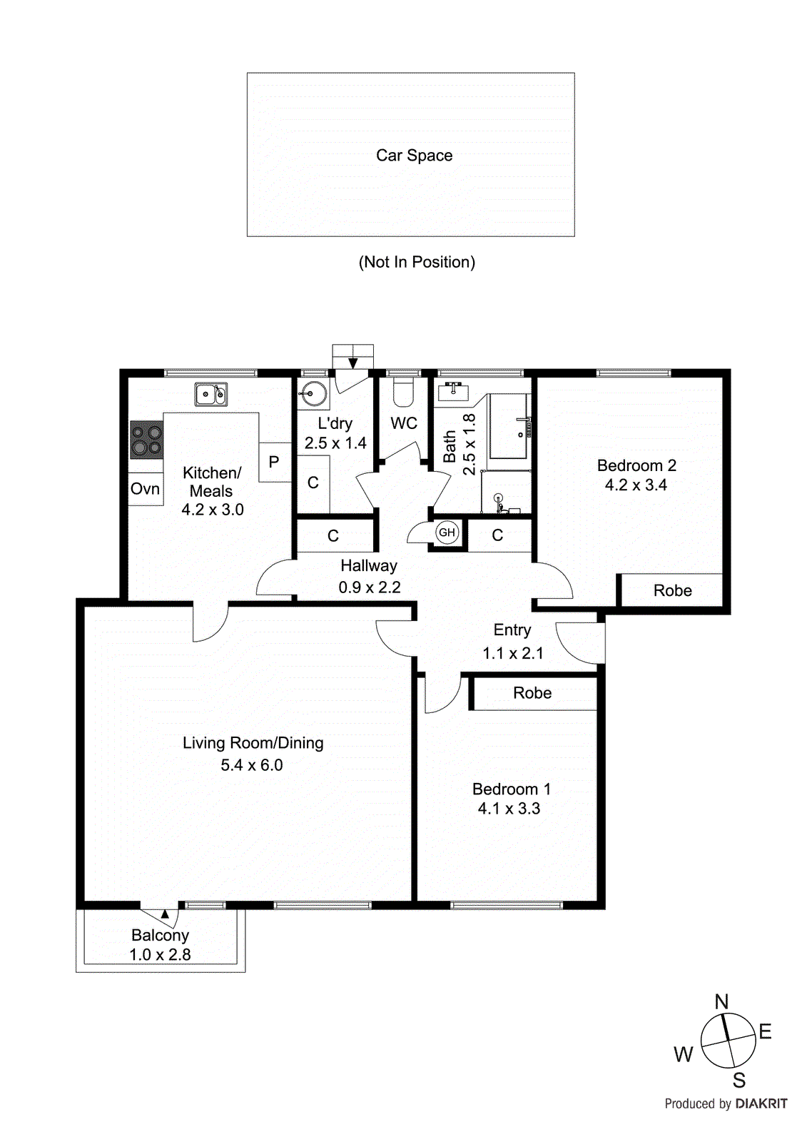 3/36 Belmont Avenue North, Glen Iris VIC 3146 - Floorplan