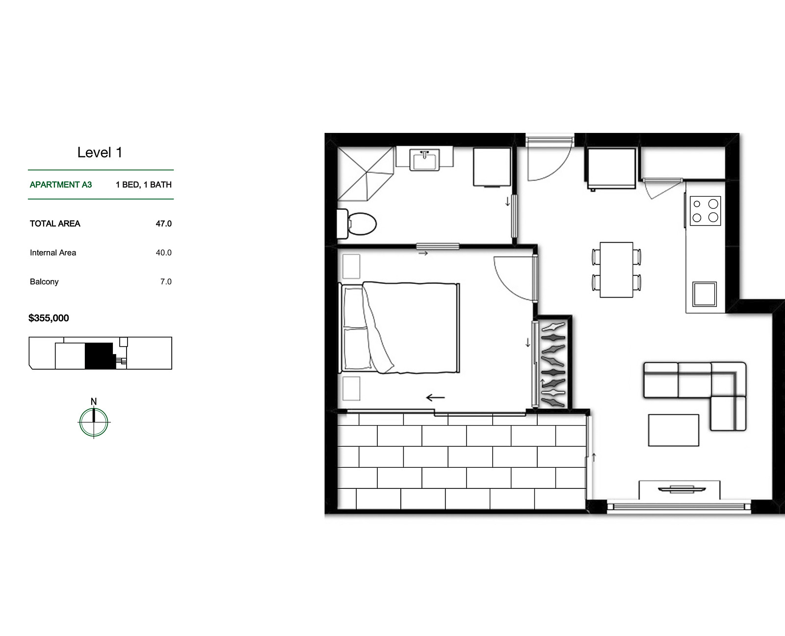 3/36 Browns Road, Bentleigh East VIC 3165 - Floorplan