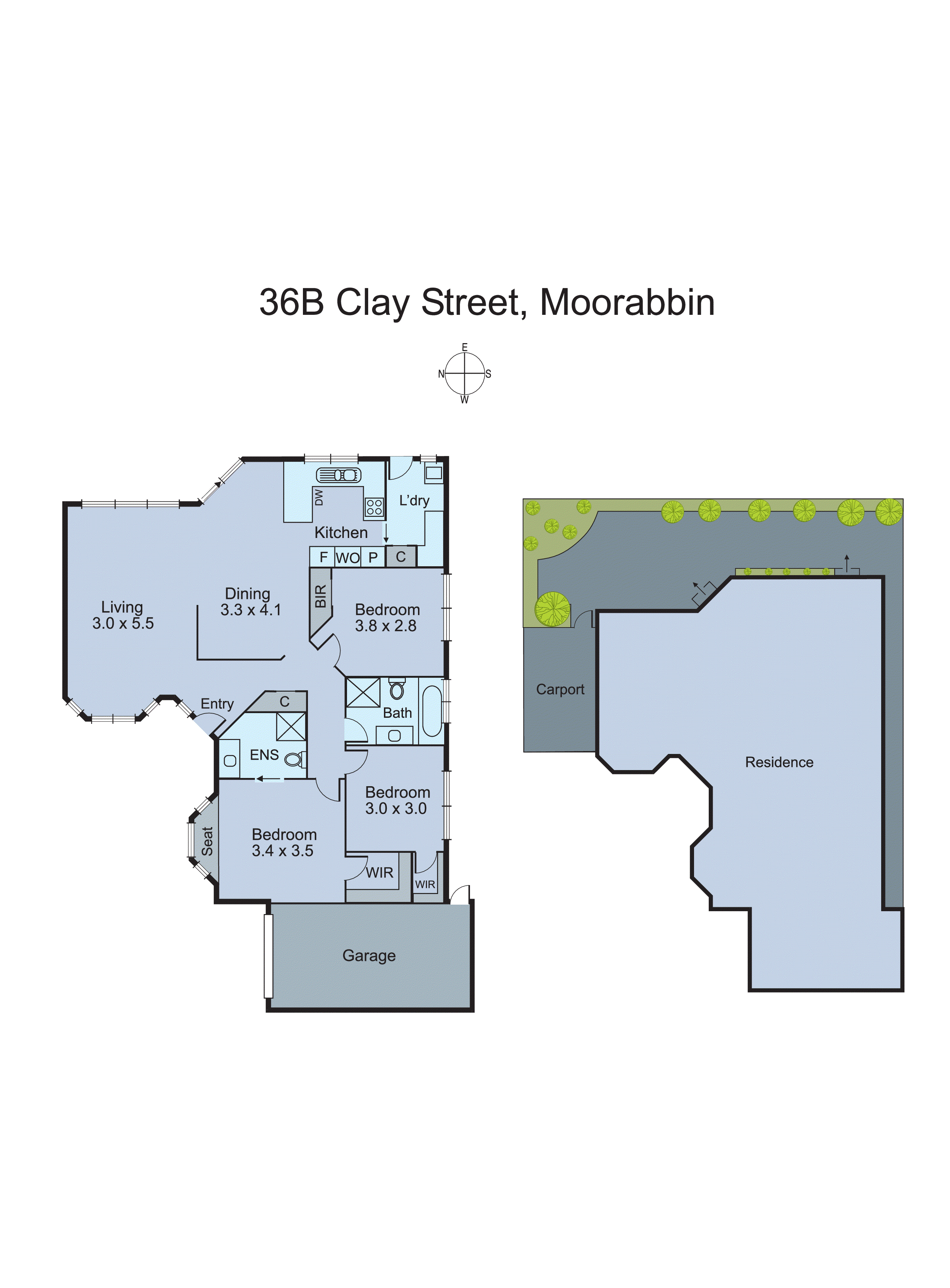 3/36 Clay Street, Moorabbin VIC 3189 - Floorplan