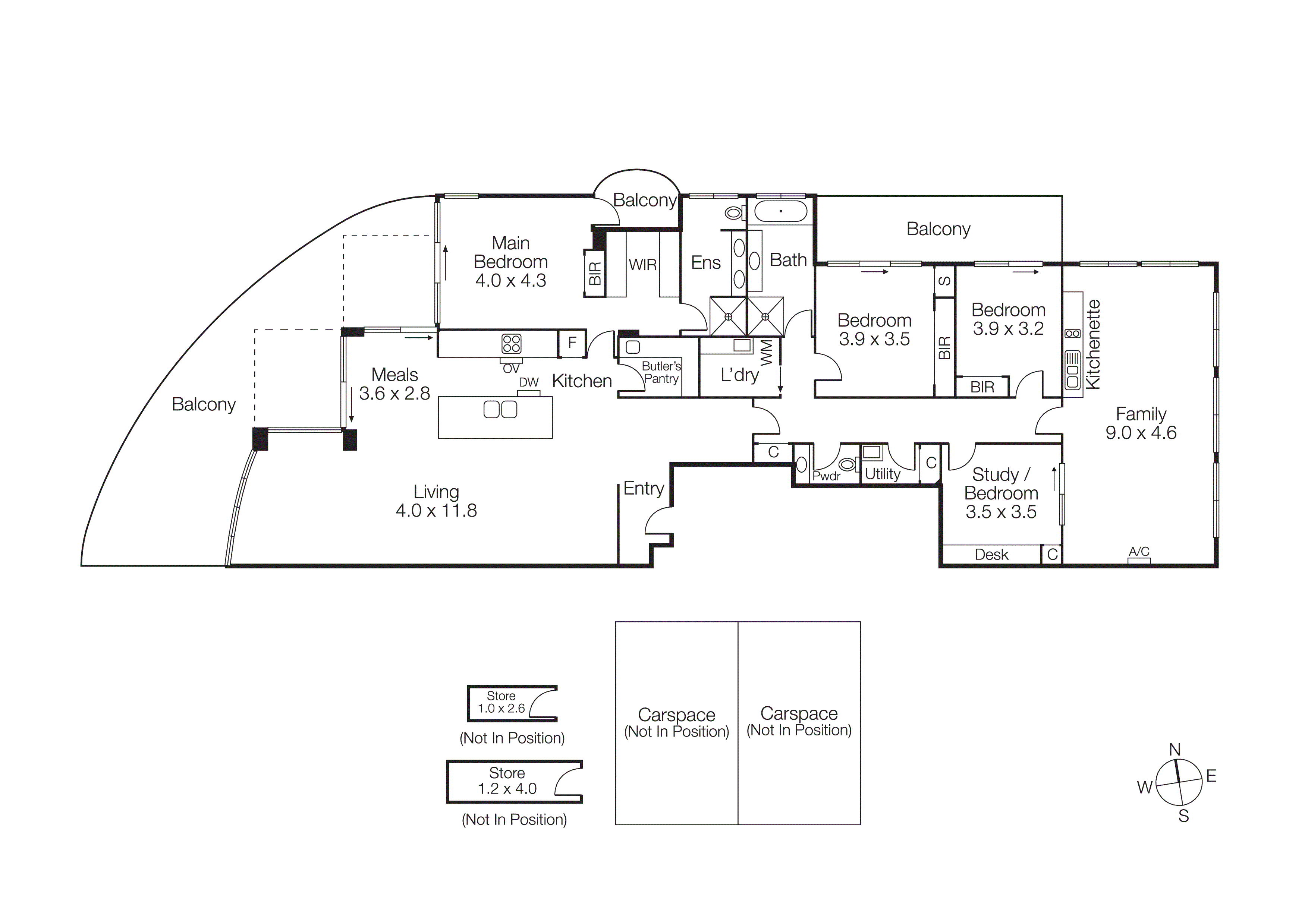 3/36 Esplanade Avenue, Brighton VIC 3186 - Floorplan