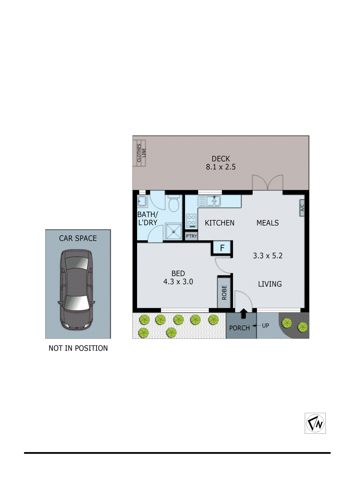 3/37 Birdwood Street, Parkdale VIC 3195 - Floorplan